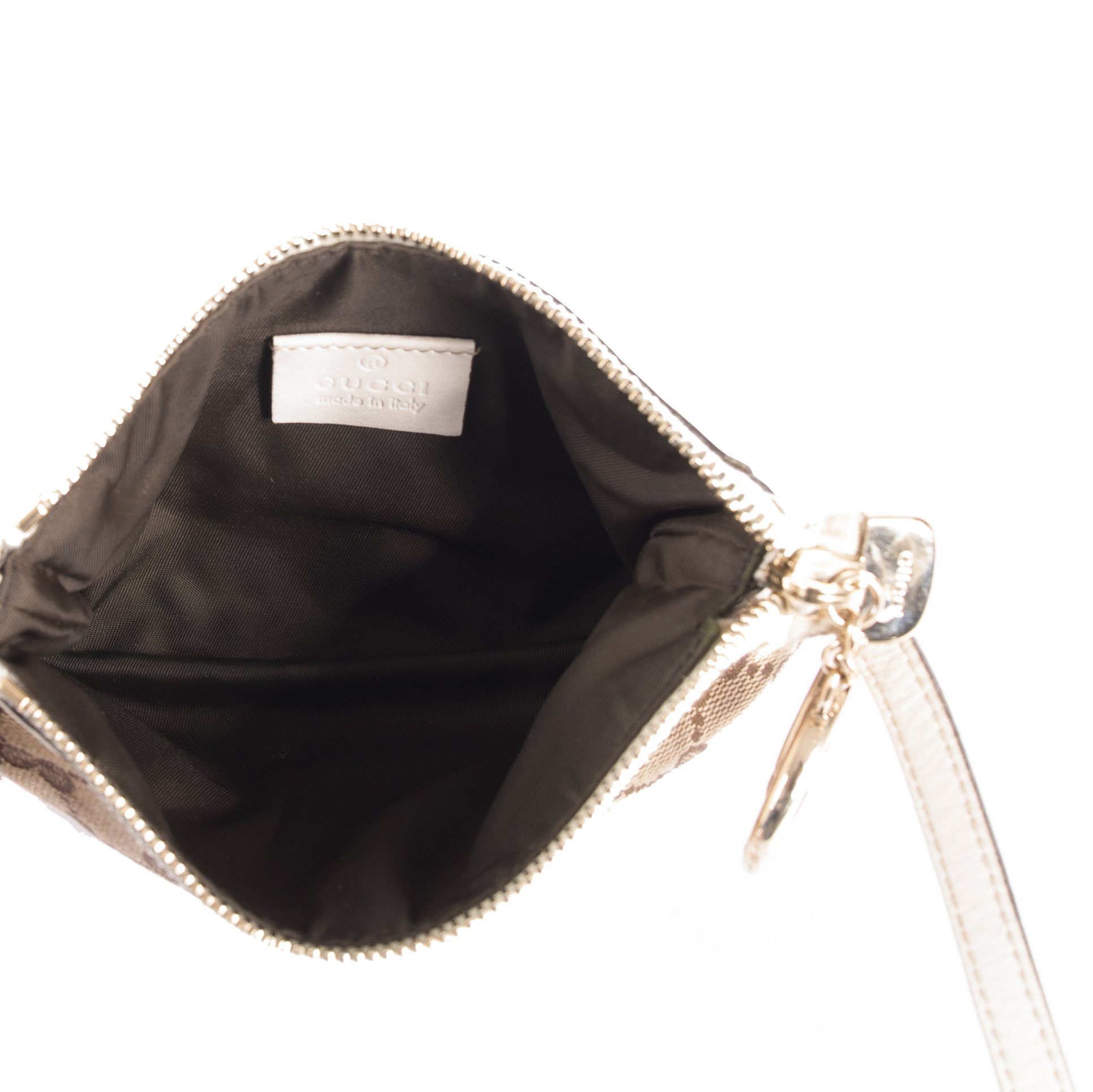 Gucci GG Canvas Charm Sling Pochette