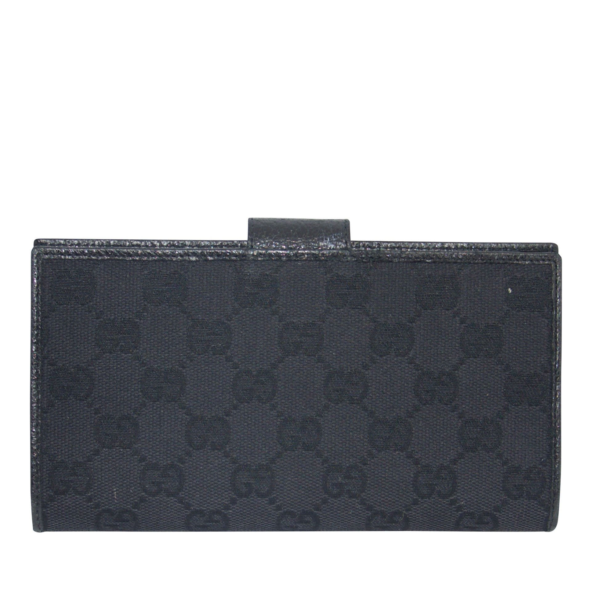 Gucci GG Canvas Checkbook Cover