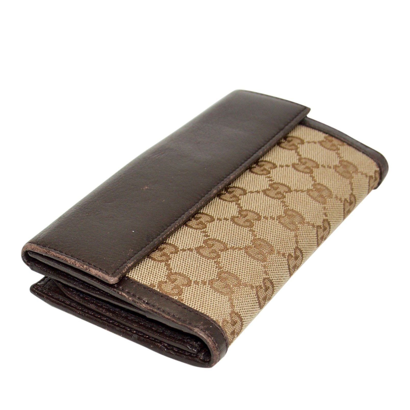 Gucci GG Canvas Continental Wallet