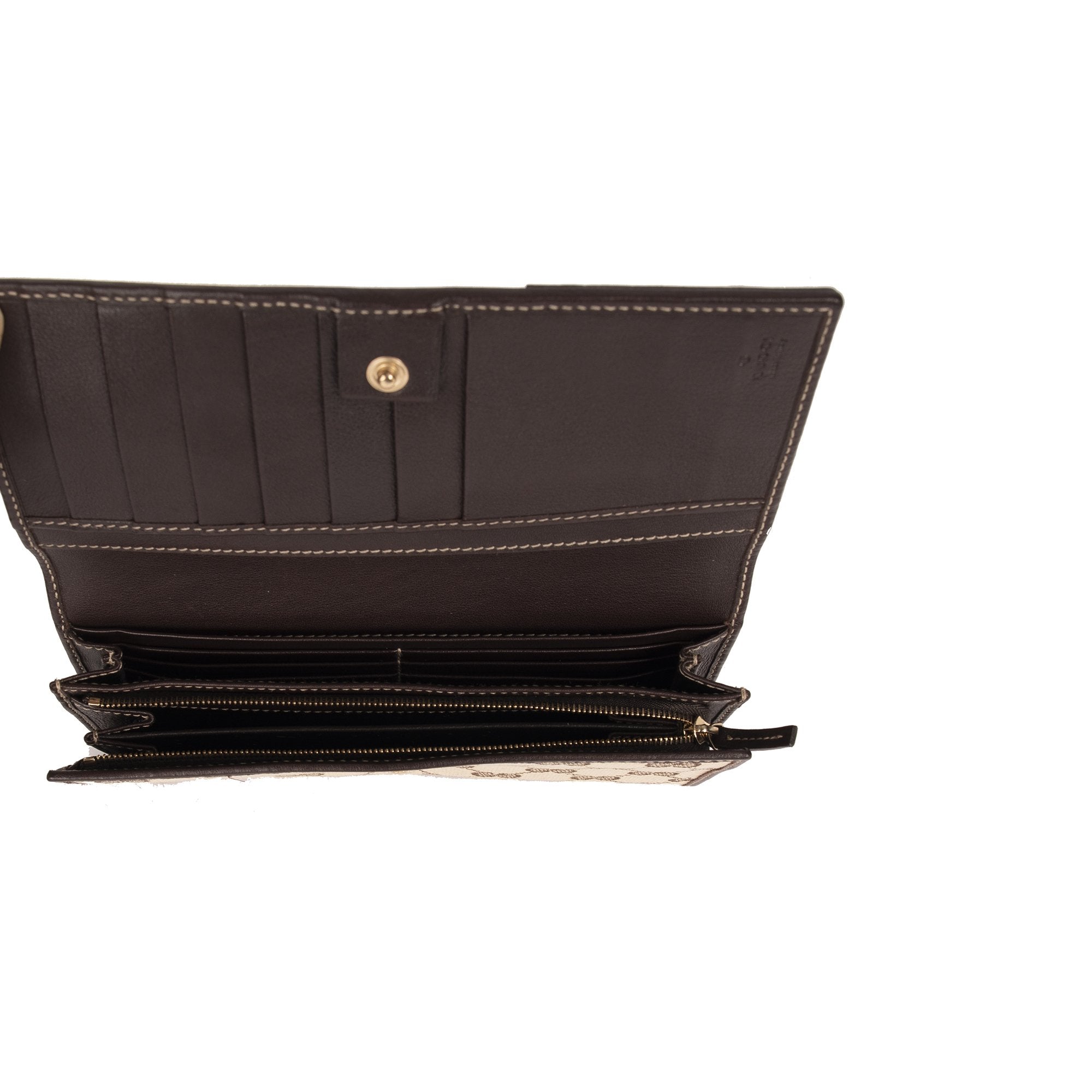 Gucci GG Canvas Continental Wallet