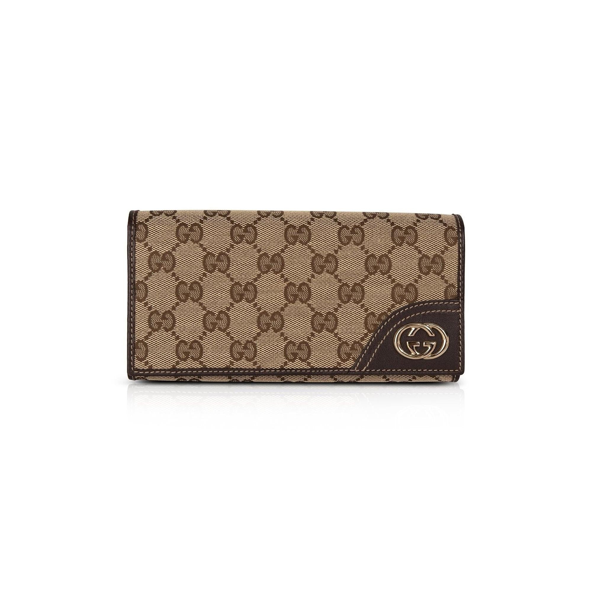 Gucci GG Canvas Continental Wallet