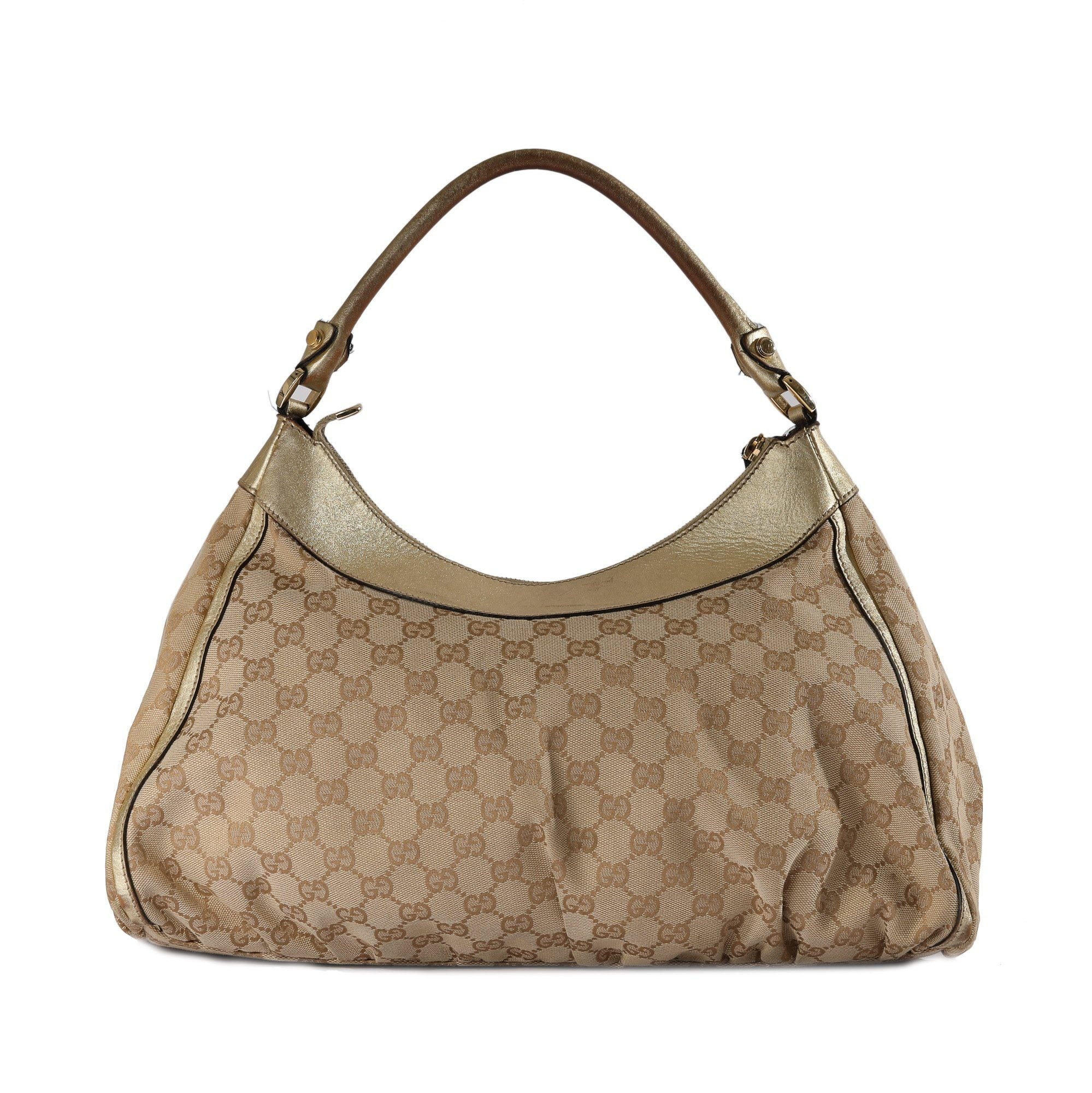 Gucci GG Canvas D-Ring Hobo