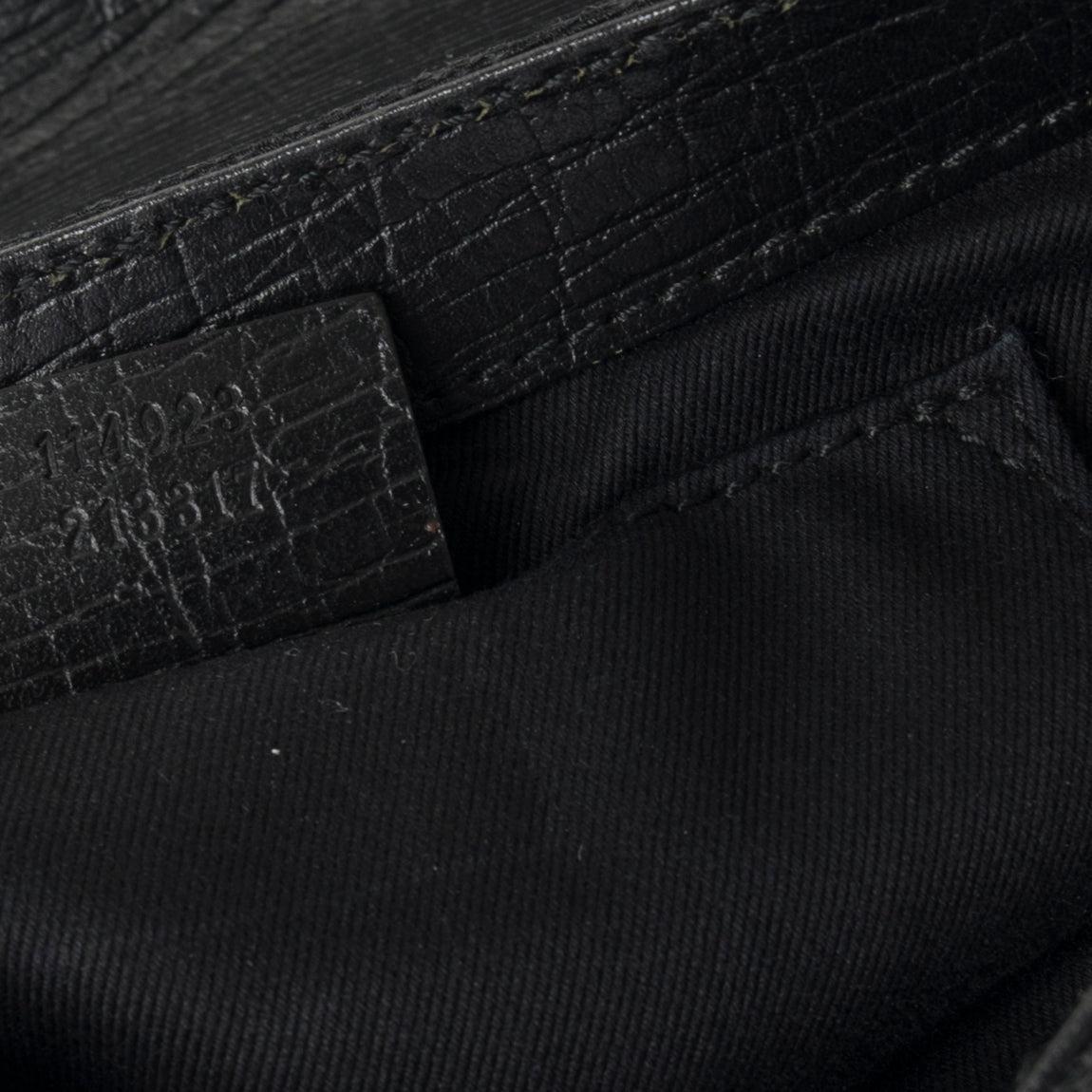 Gucci GG Canvas Horsebit Chain Clutch