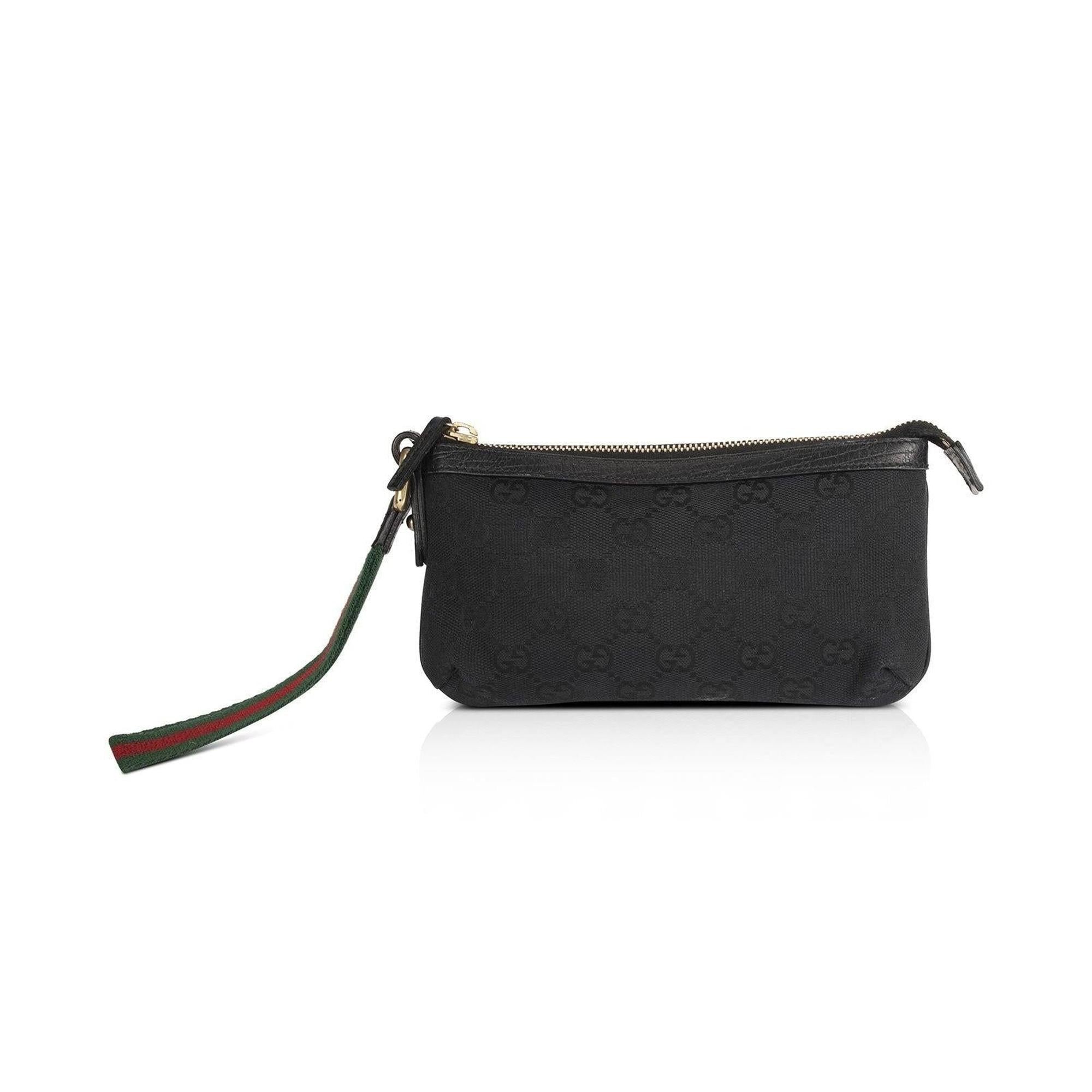 Gucci GG Canvas Jolicoeur Wristlet