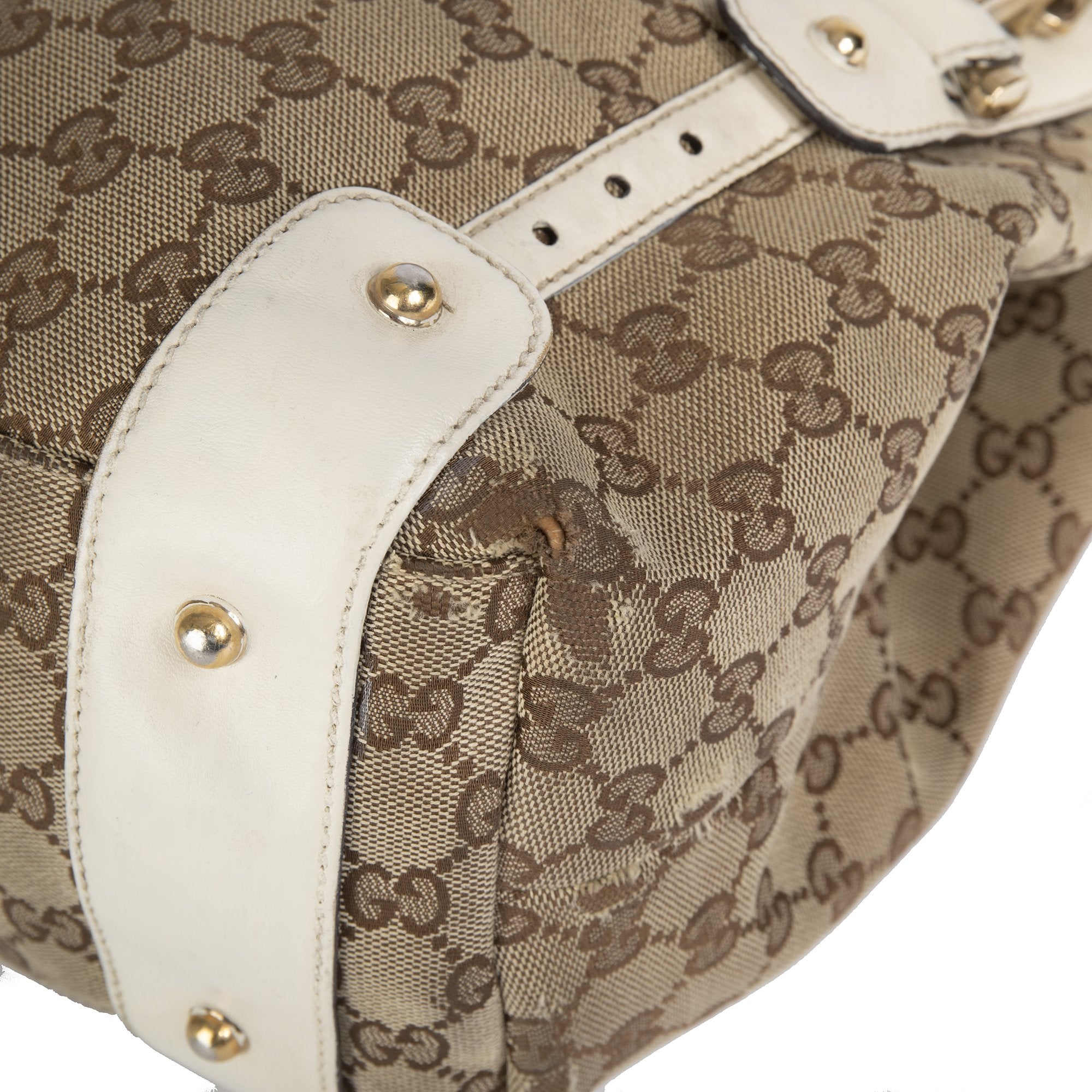 Gucci GG Canvas Medium Pelham Tote