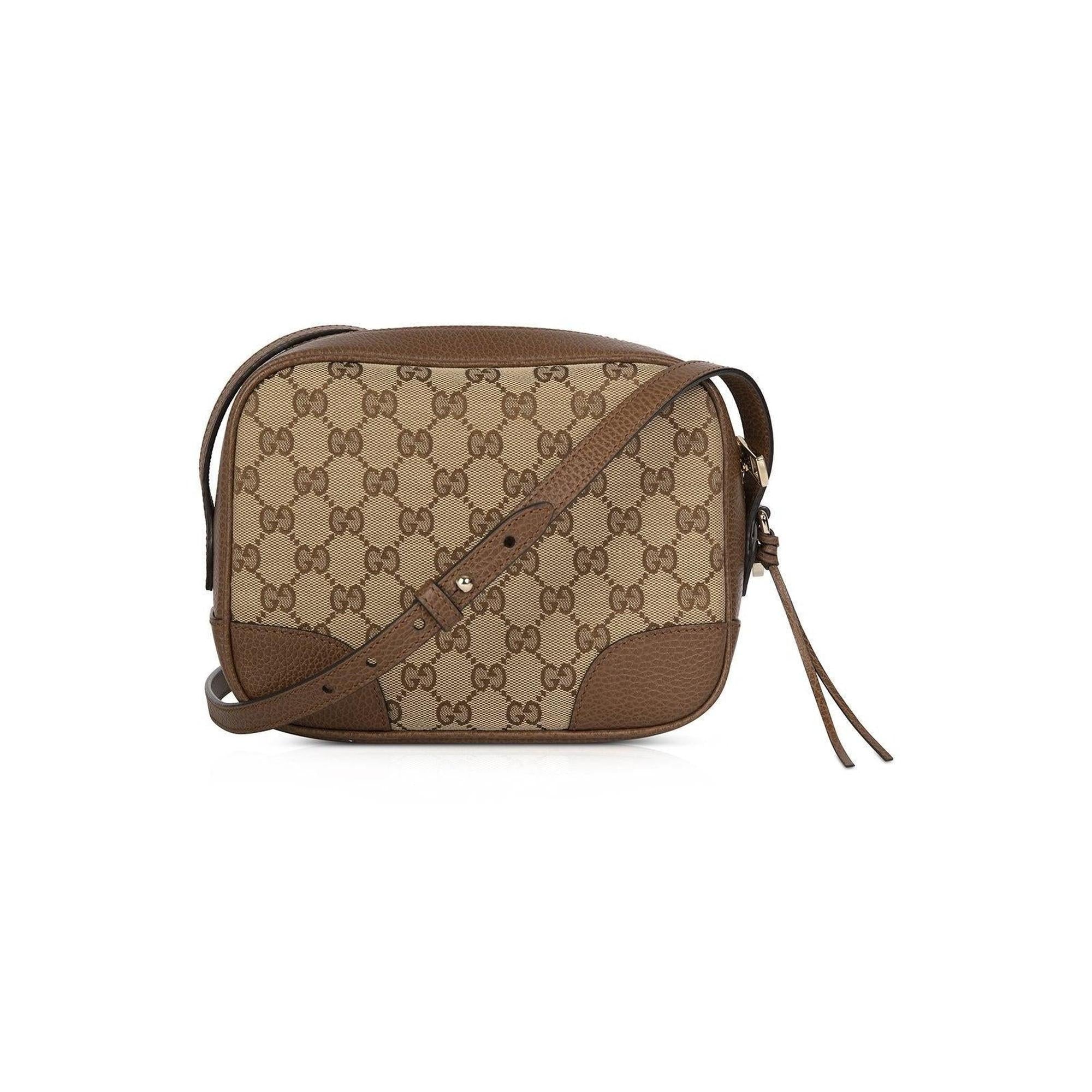 Gucci GG Canvas Mini Bree Crossbody Bag