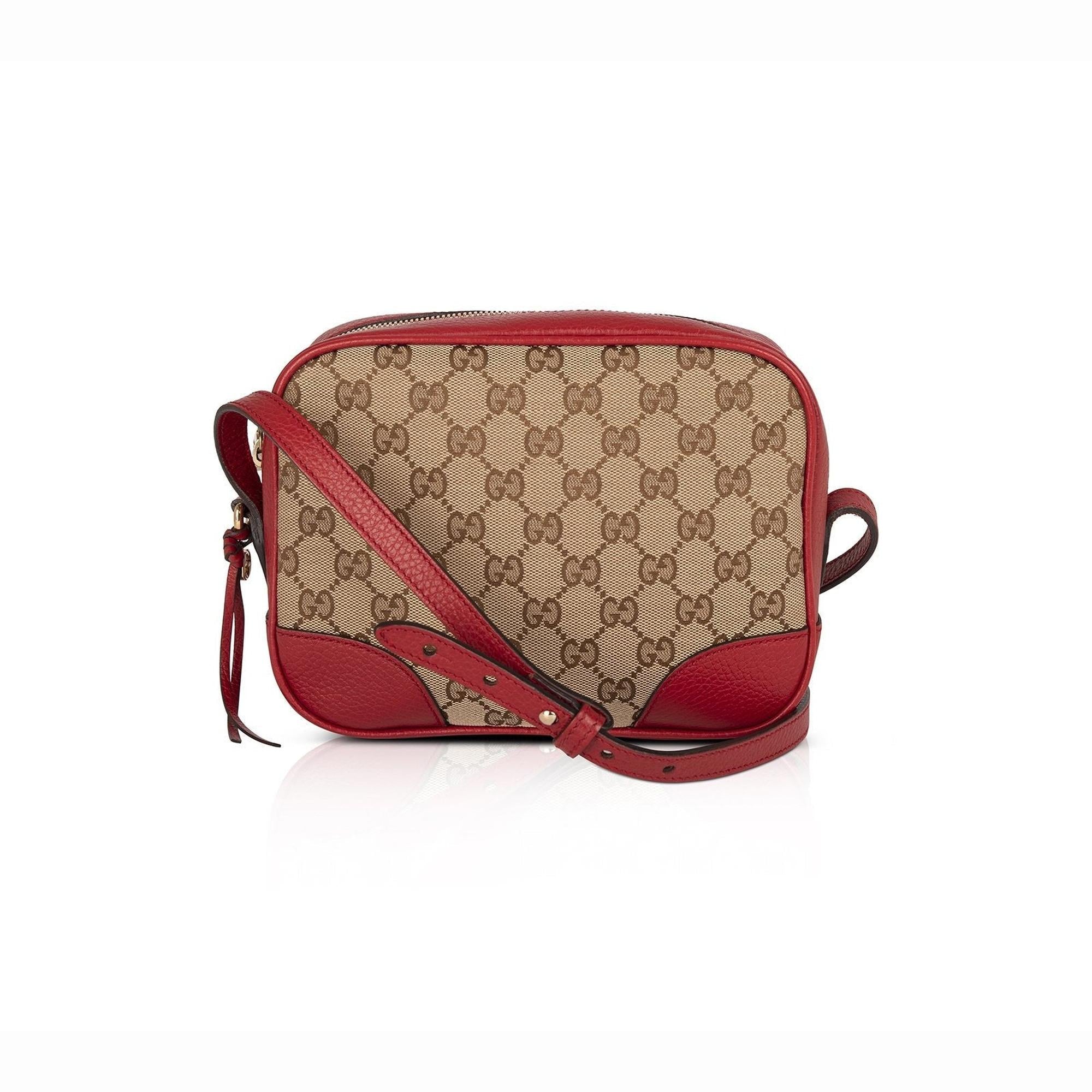 Gucci GG Canvas Mini Bree Crossbody Bag
