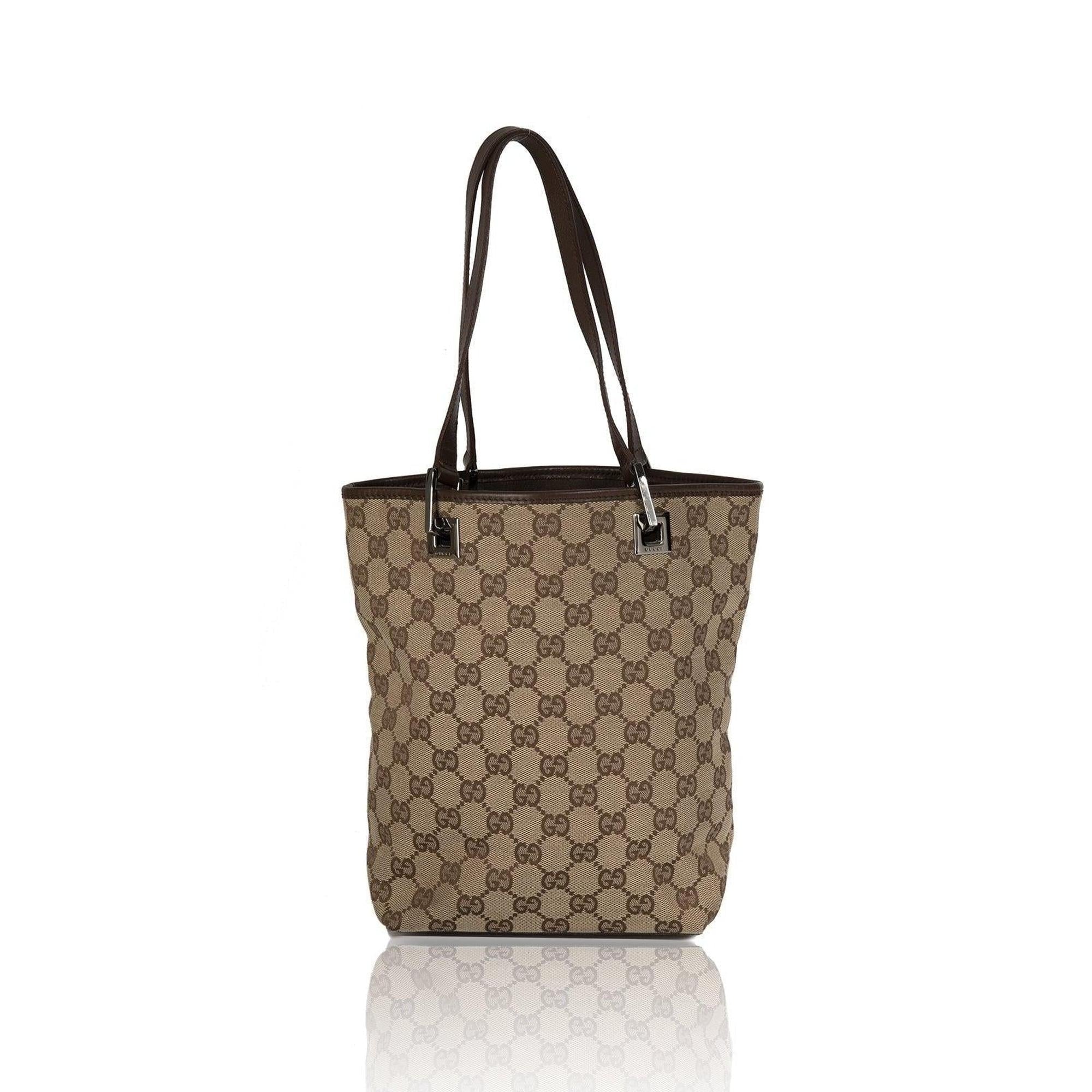 Gucci GG Canvas Small Bucket Tote