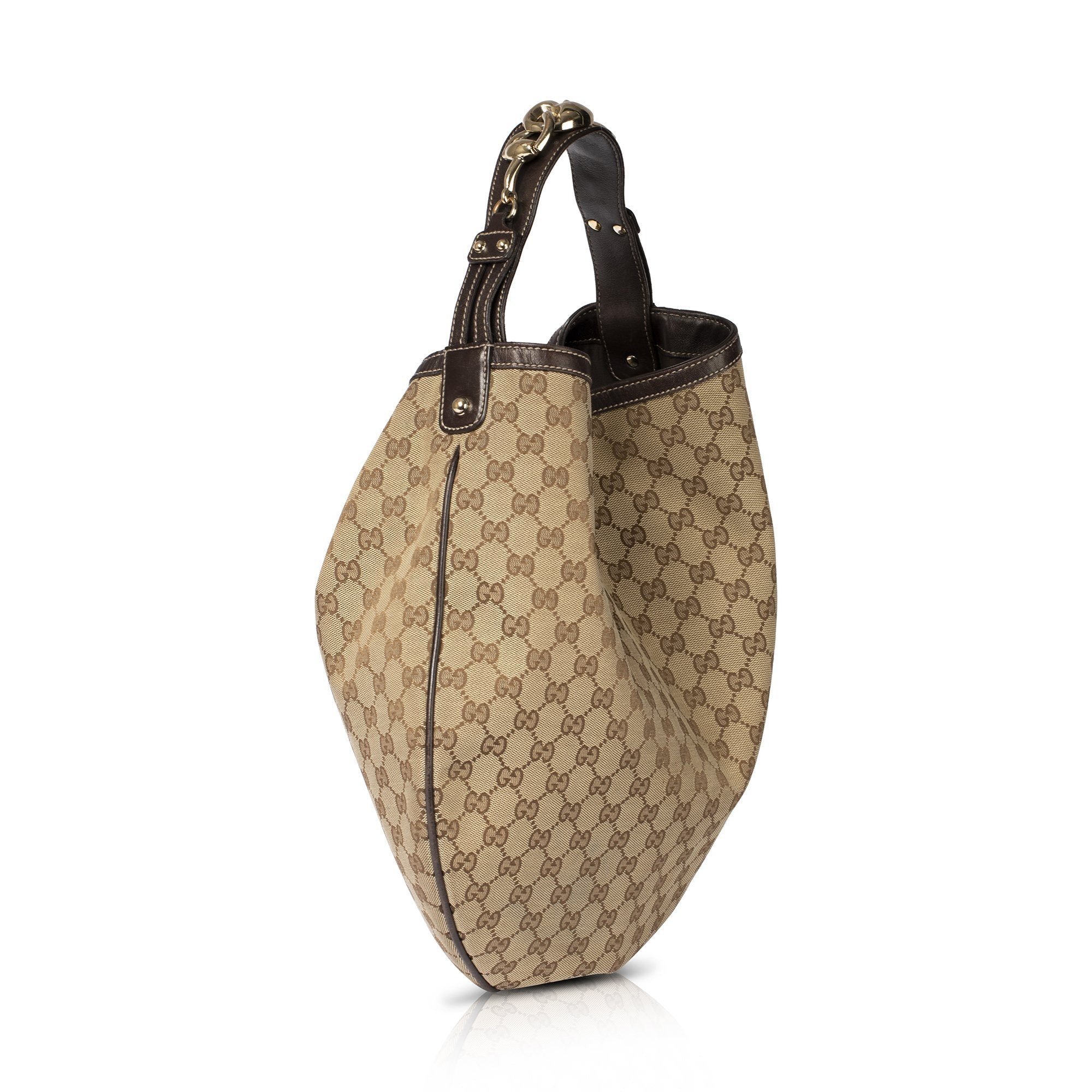 Gucci GG Canvas Wave Hobo