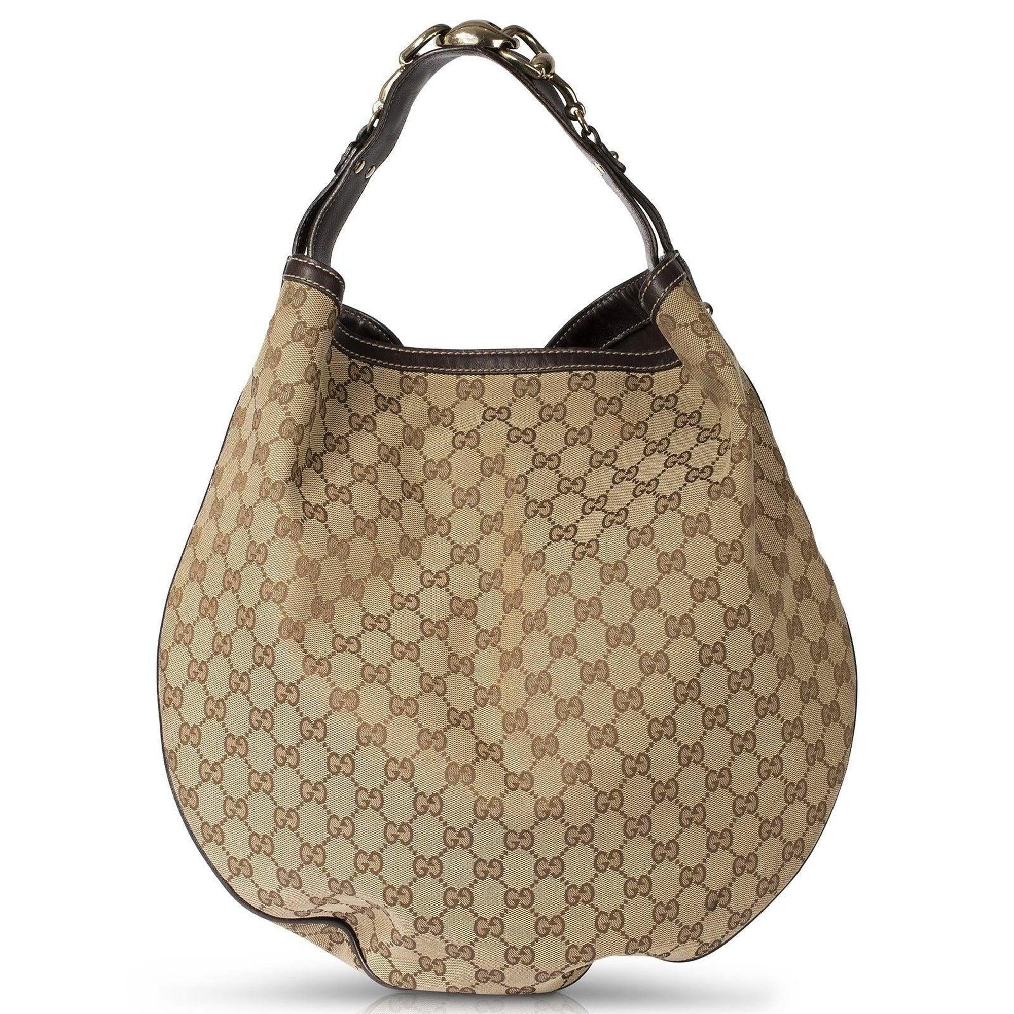 Gucci GG Canvas Wave Hobo
