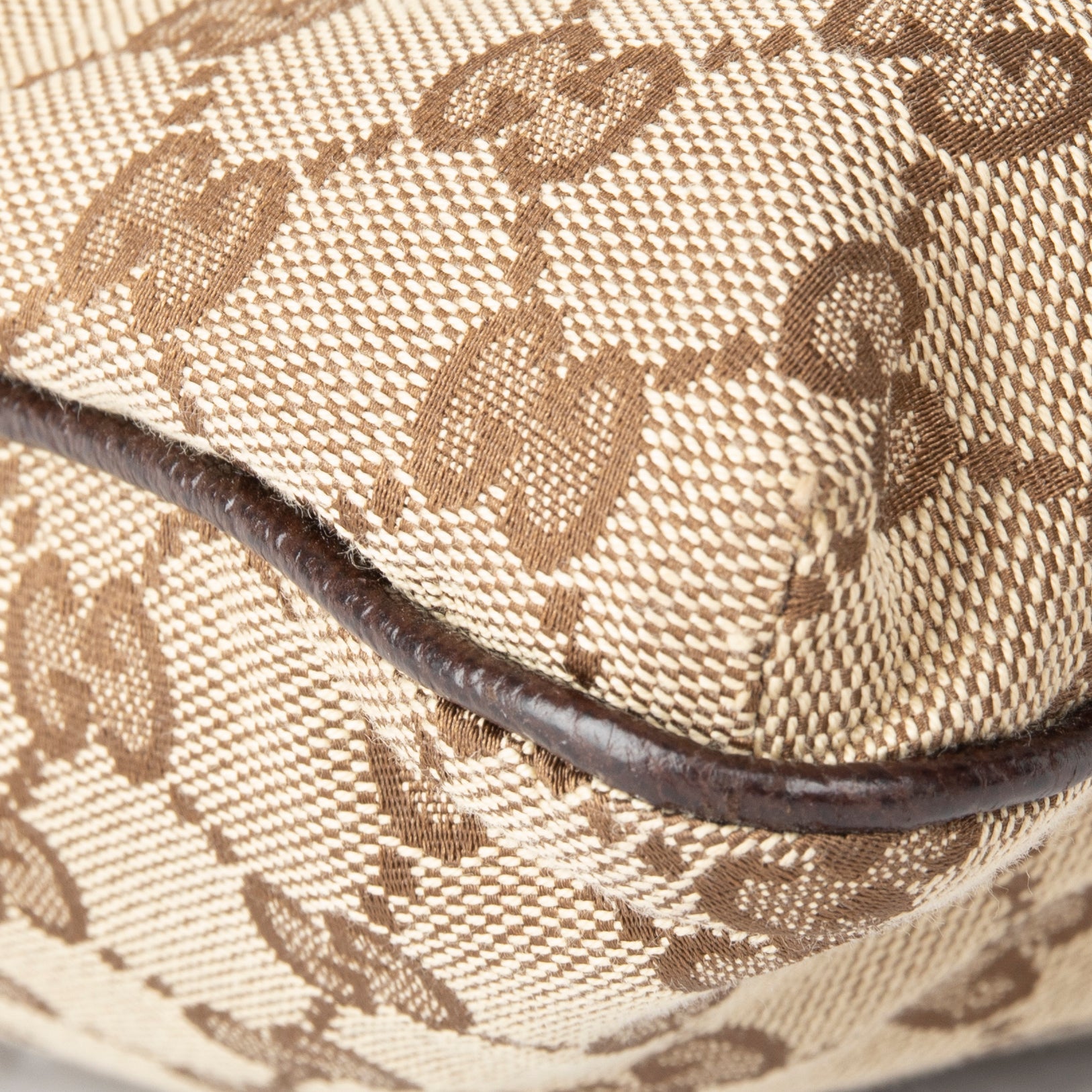 Gucci GG Canvas Web Double Pocket Messenger Bag