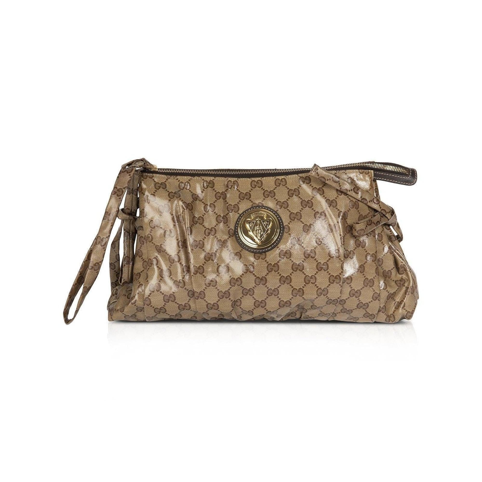 Gucci GG Crystal Large Hysteria Clutch