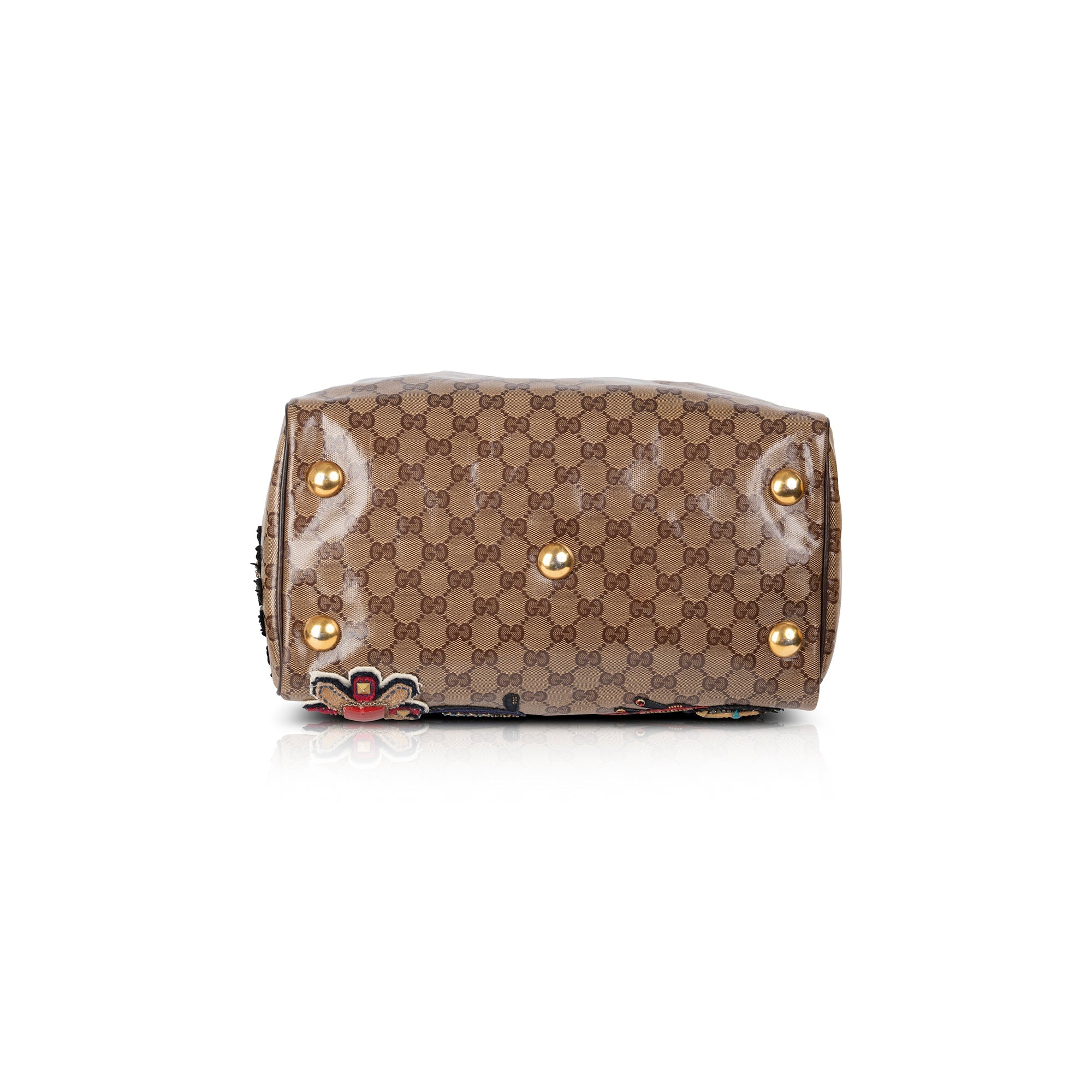 Gucci GG Cystal Fable Babouska Boston Bag