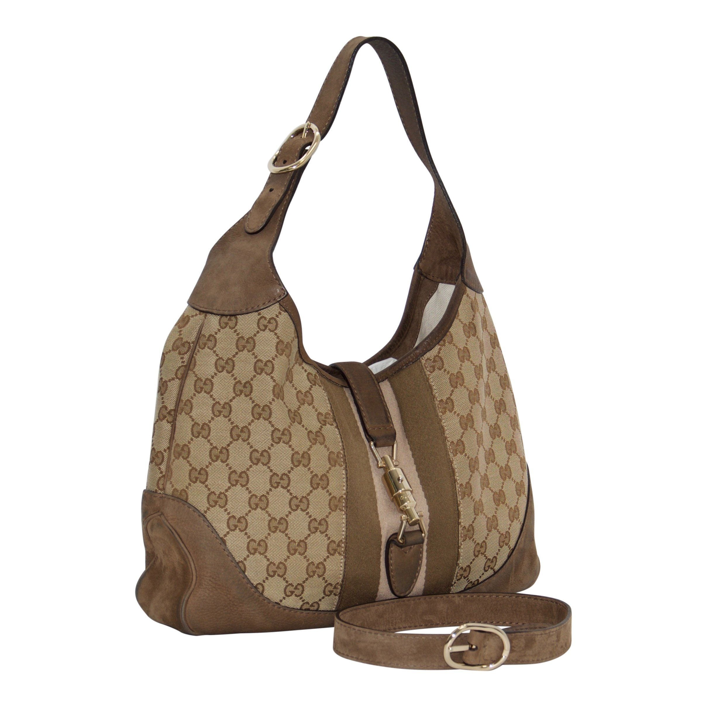 Gucci GG Jackie Web Hobo