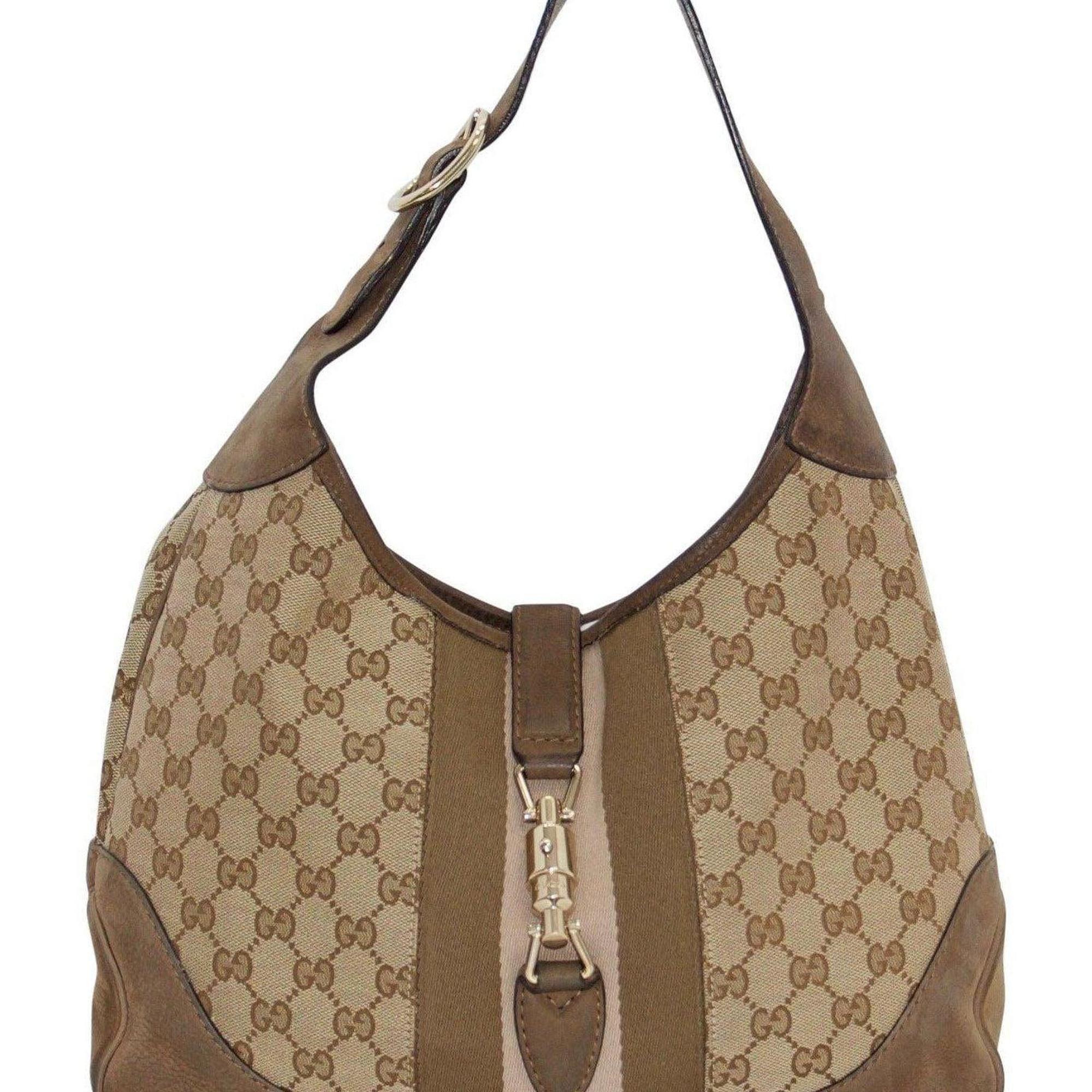 Gucci GG Jackie Web Hobo