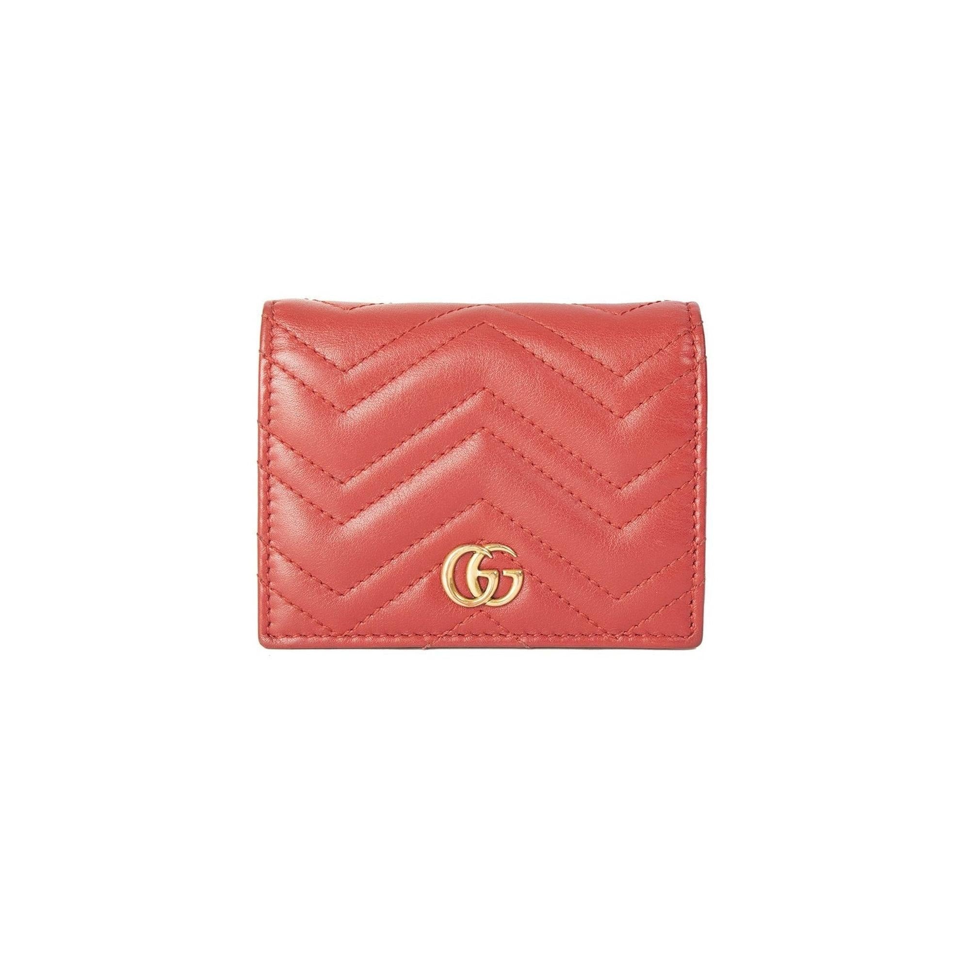 Gucci GG Marmont Card Case Wallet