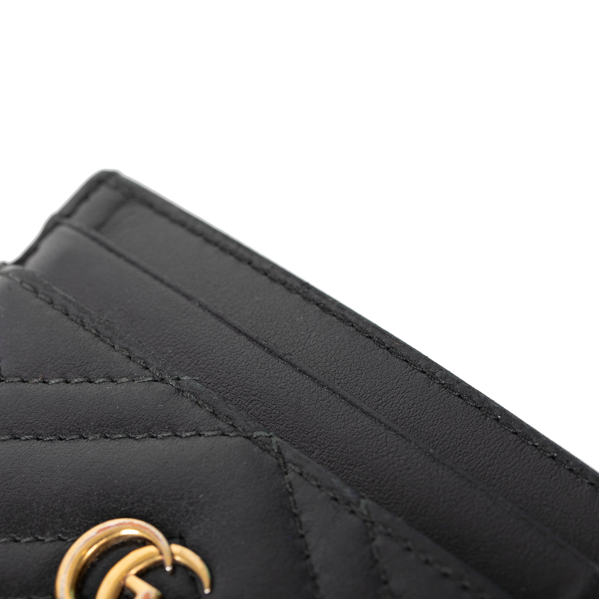 Gucci GG Marmont Card Case w/ Box