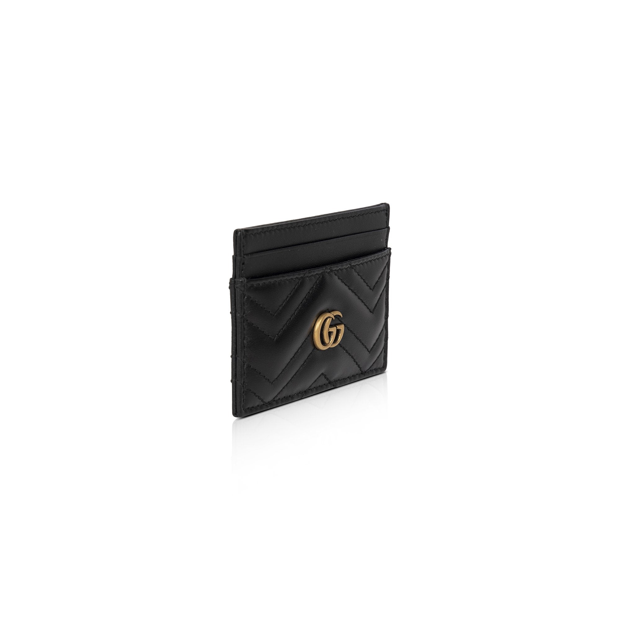 Gucci GG Marmont Card Case w/ Receipt & Box