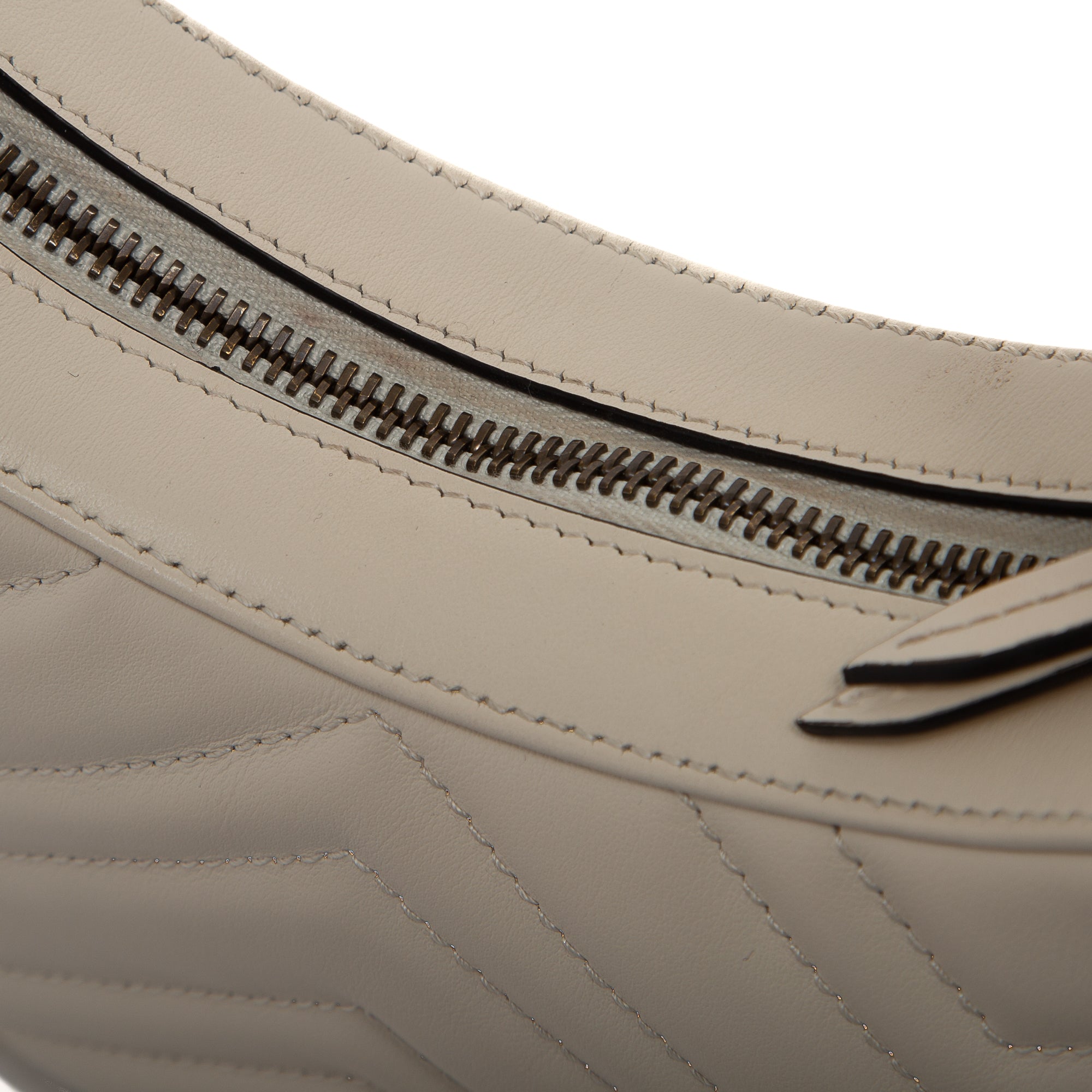 Gucci GG Marmont Half-Moon-Shaped Mini Bag w/ Box