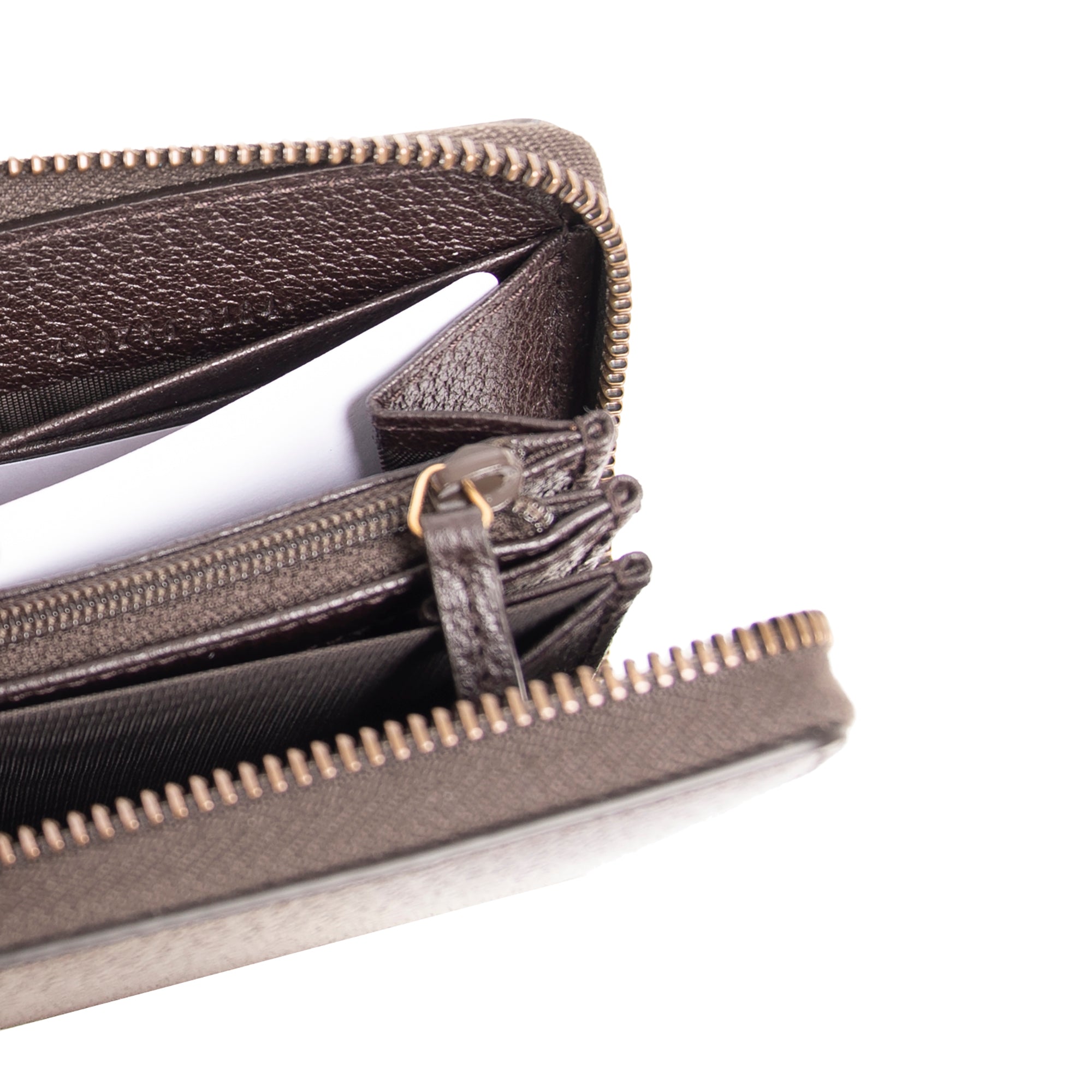 Gucci GG Marmont Leather Zip Around Wallet w/ Box