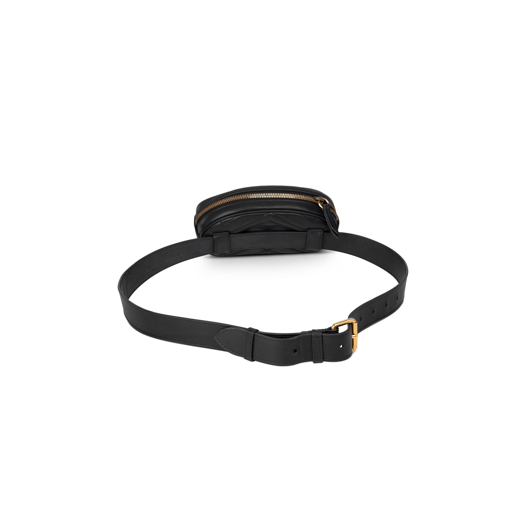 Gucci GG Marmont Matelasse Leather Belt Bag w/ Box & Receipt