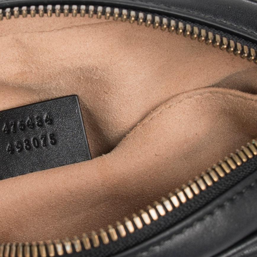 Gucci GG Marmont Matelasse Leather Belt Bag w/ Box & Receipt