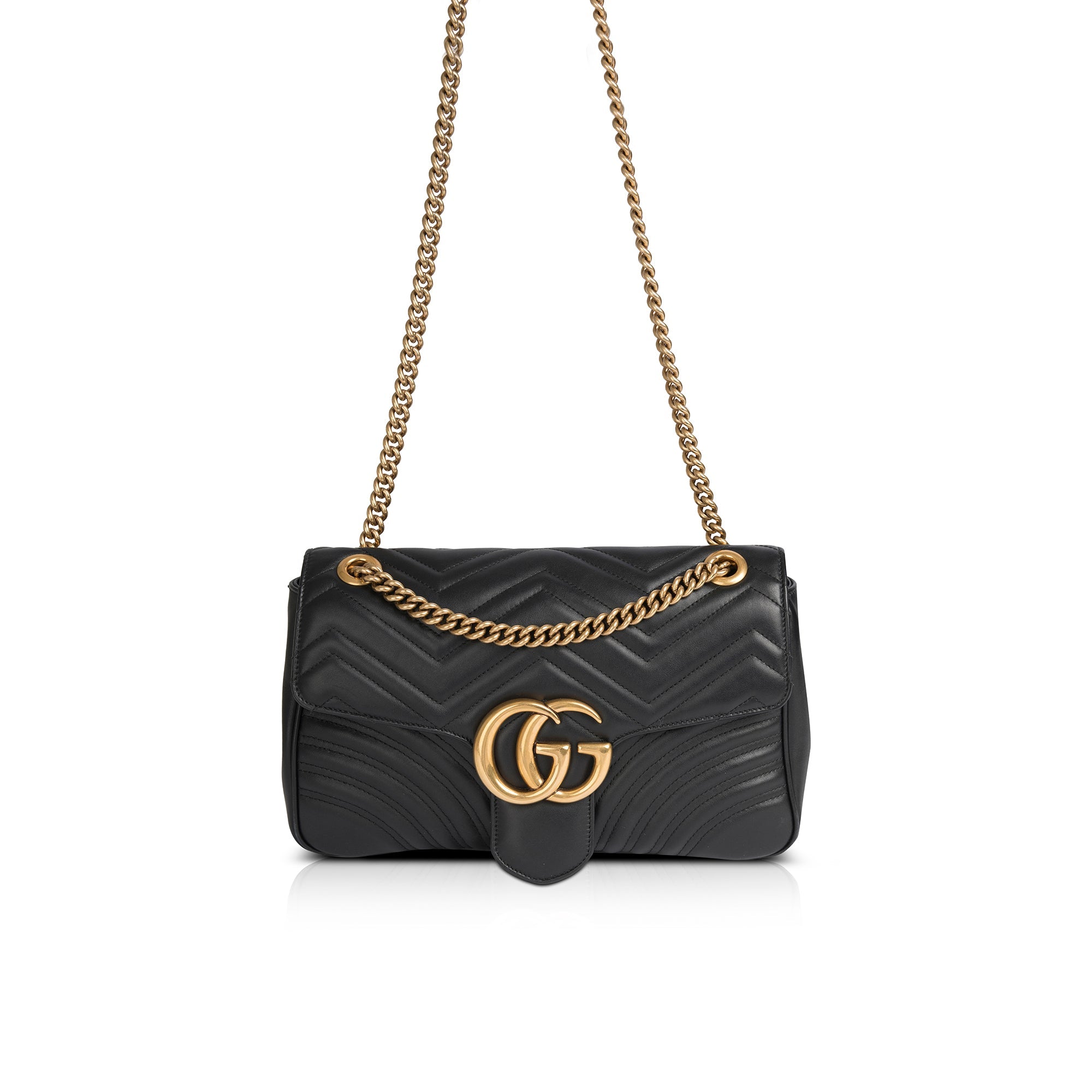 Gucci GG Marmont Matelasse Medium Shoulder Bag