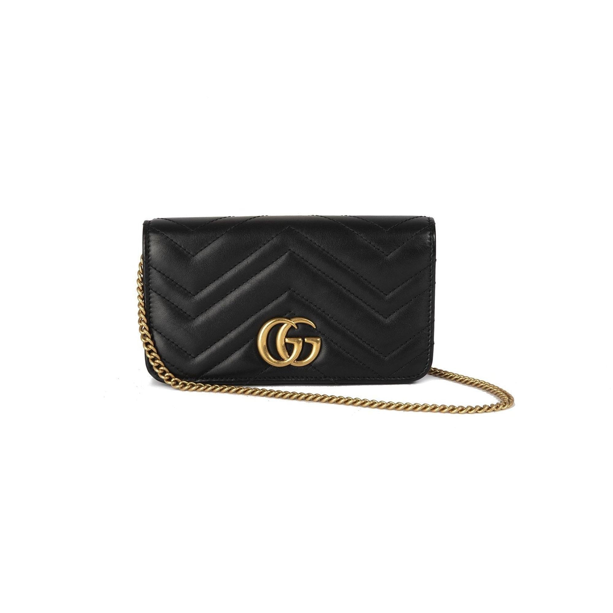 Gucci GG Marmont Matelasse Mini Bag w/ Box