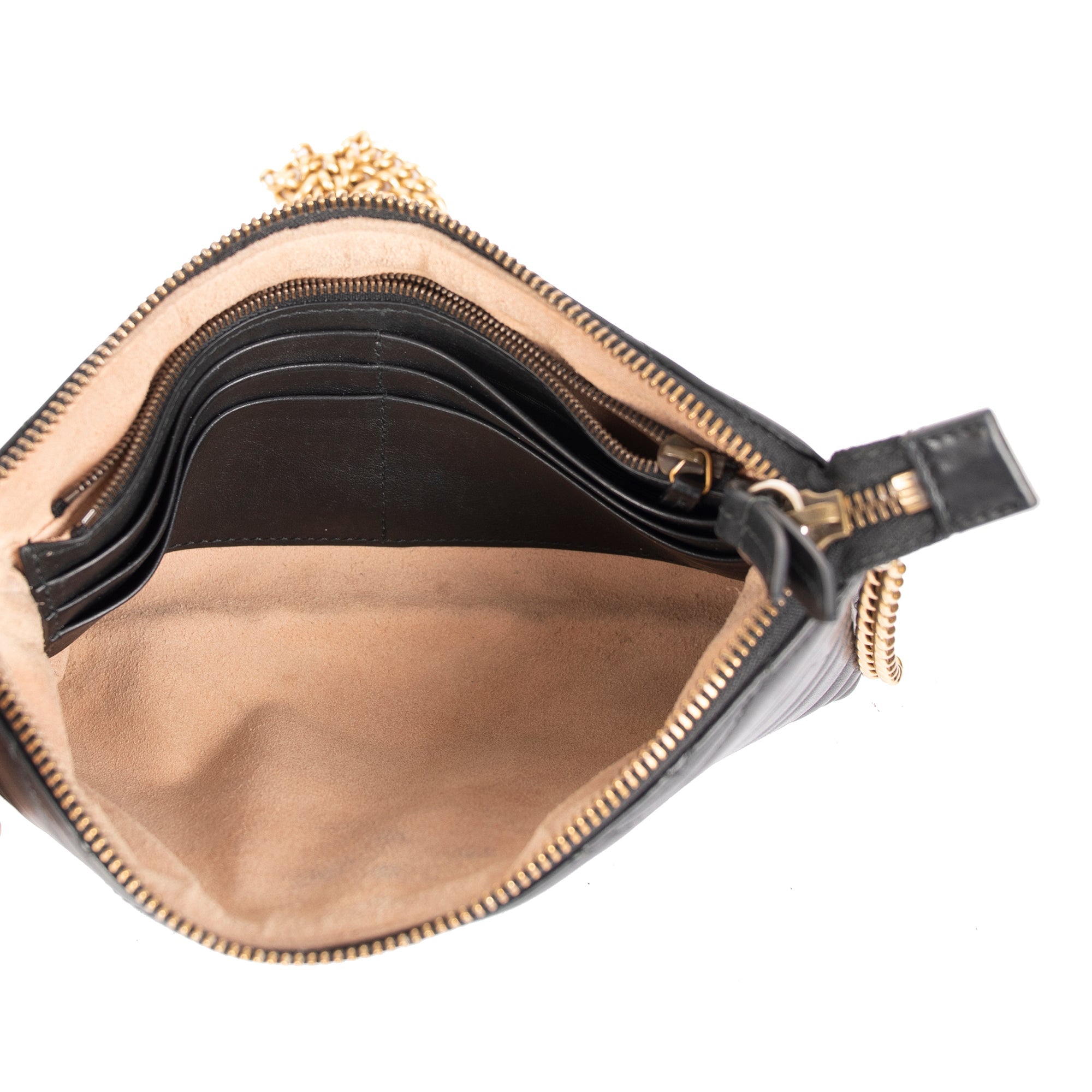 Gucci GG Marmont Matelasse Mini Chain Bag w/ Box