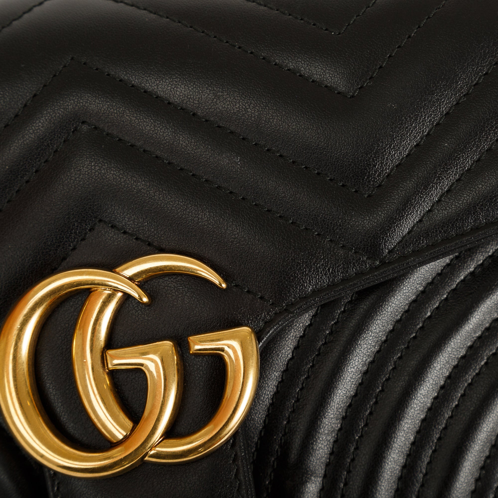 Gucci GG Marmont Matelasse Small Shoulder Bag w/ Box