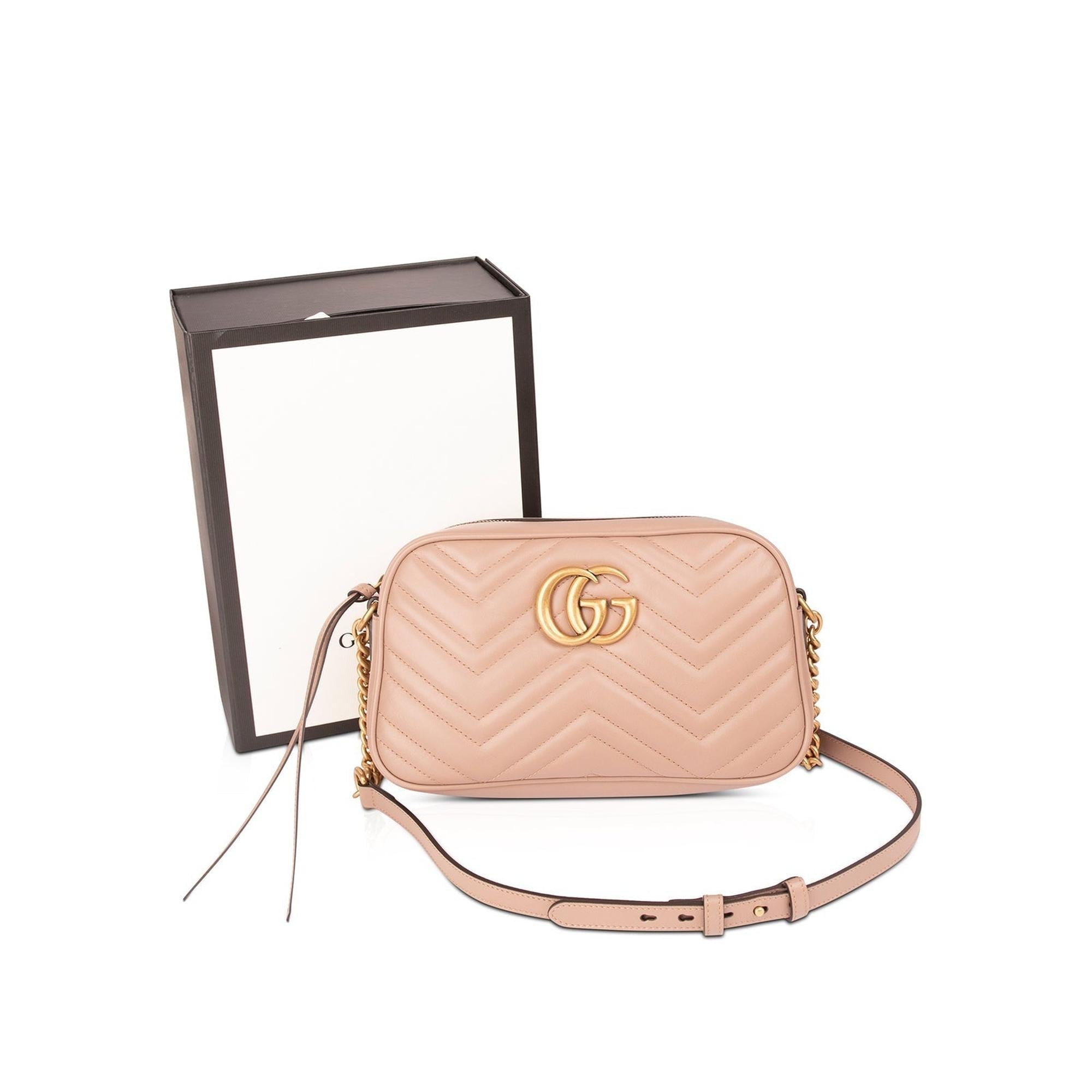 Gucci GG Marmont Matelasse Small Shoulder Bag w/ Box