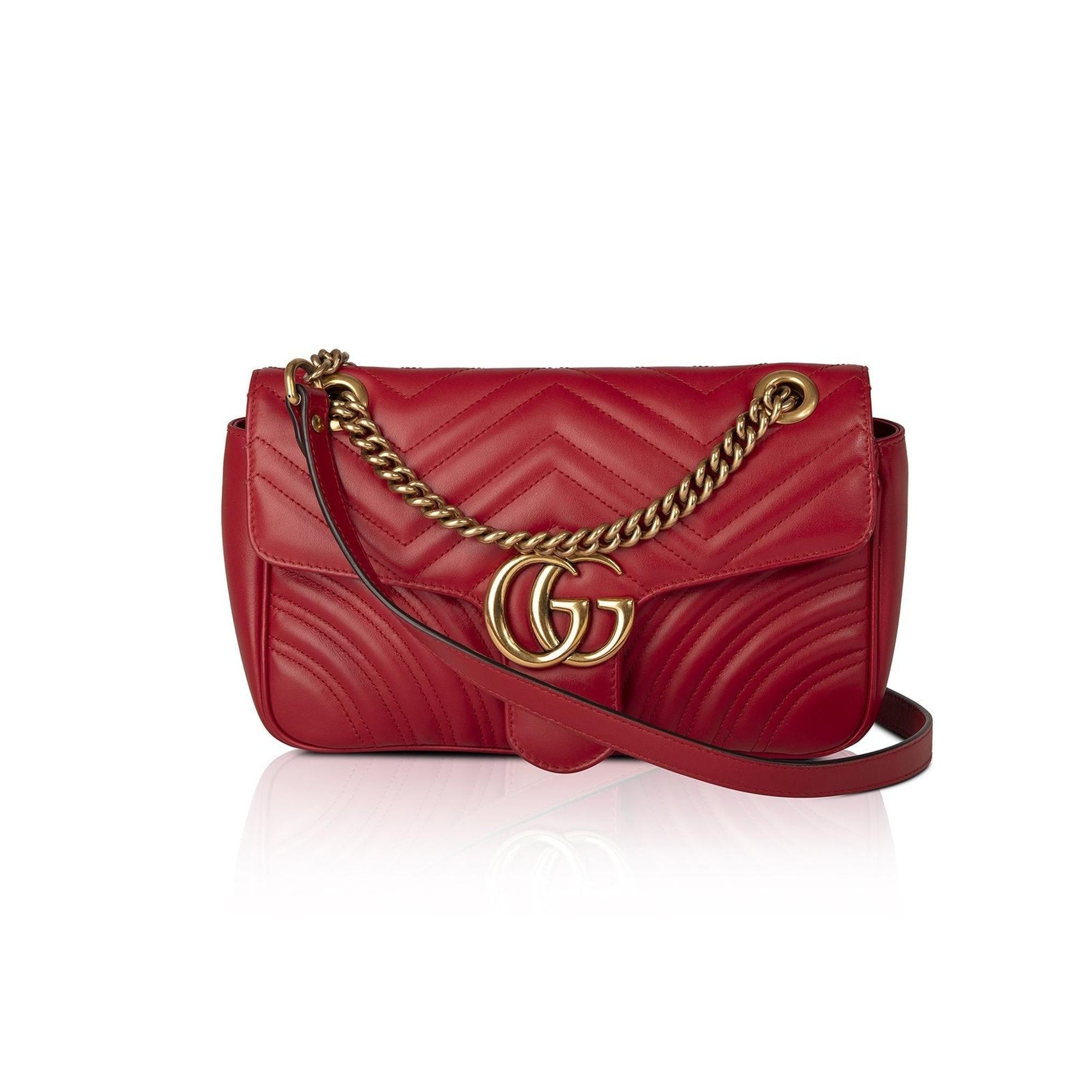 Gucci GG Marmont Matelasse Small Shoulder Bag