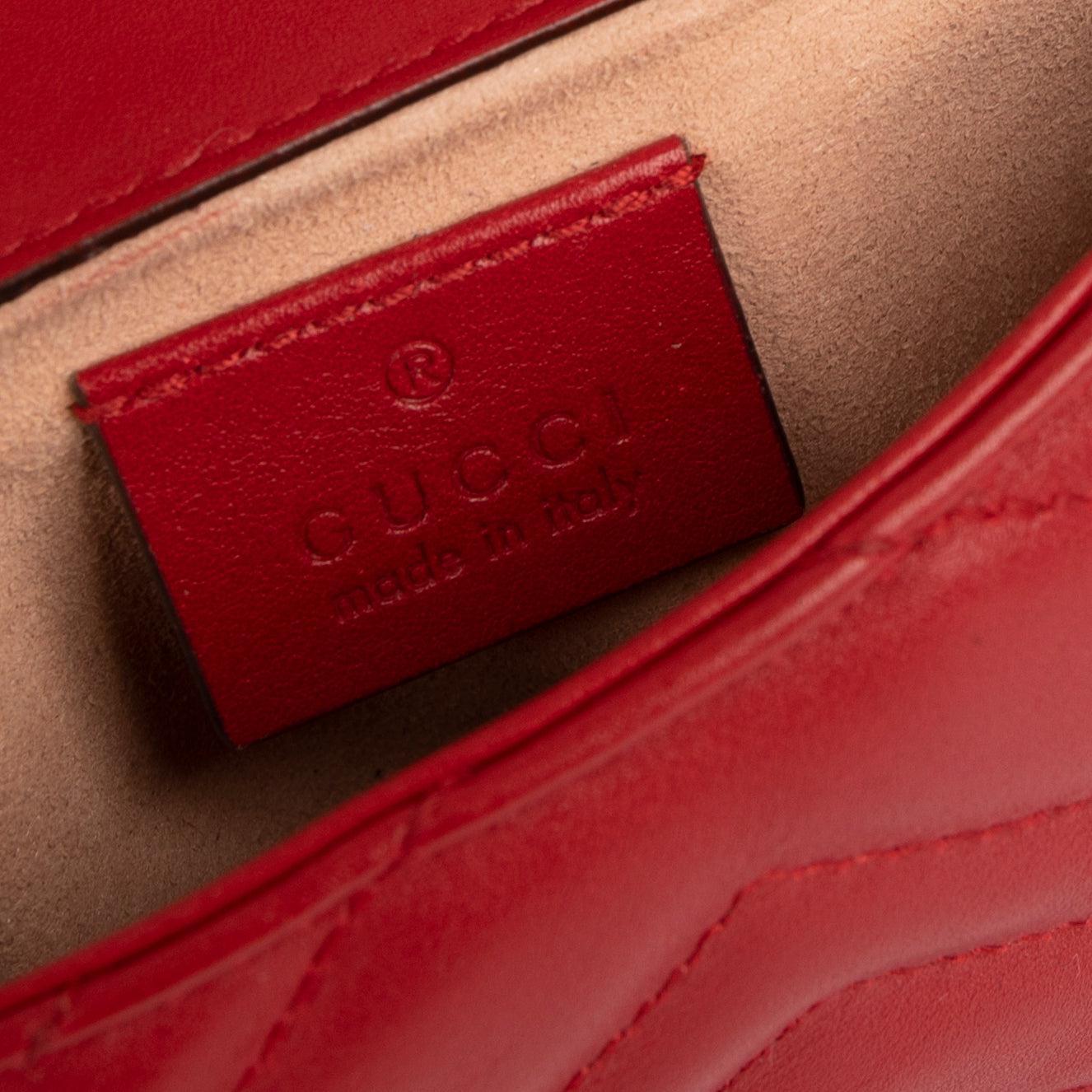 Gucci GG Marmont Matelasse Super Mini Bag