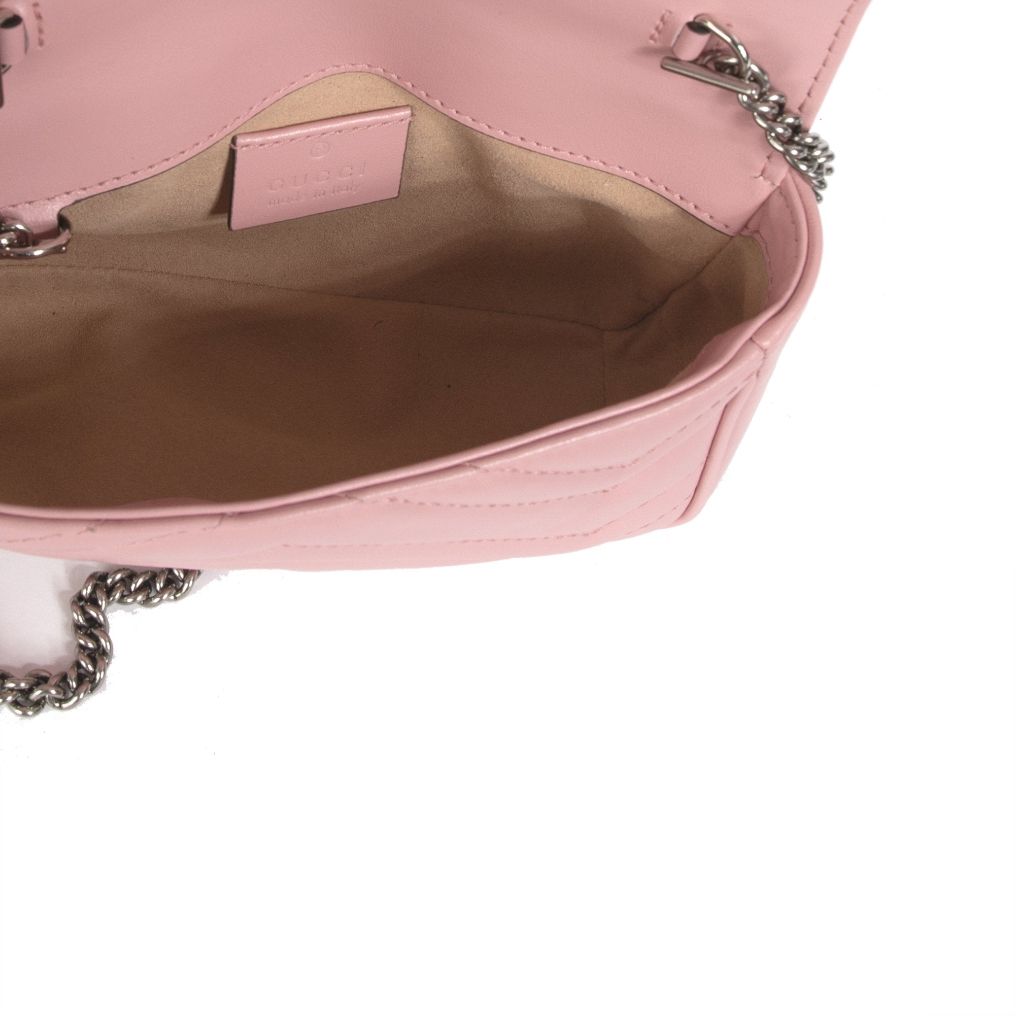 Gucci GG Marmont Matelasse Super Mini Bag w/ Box