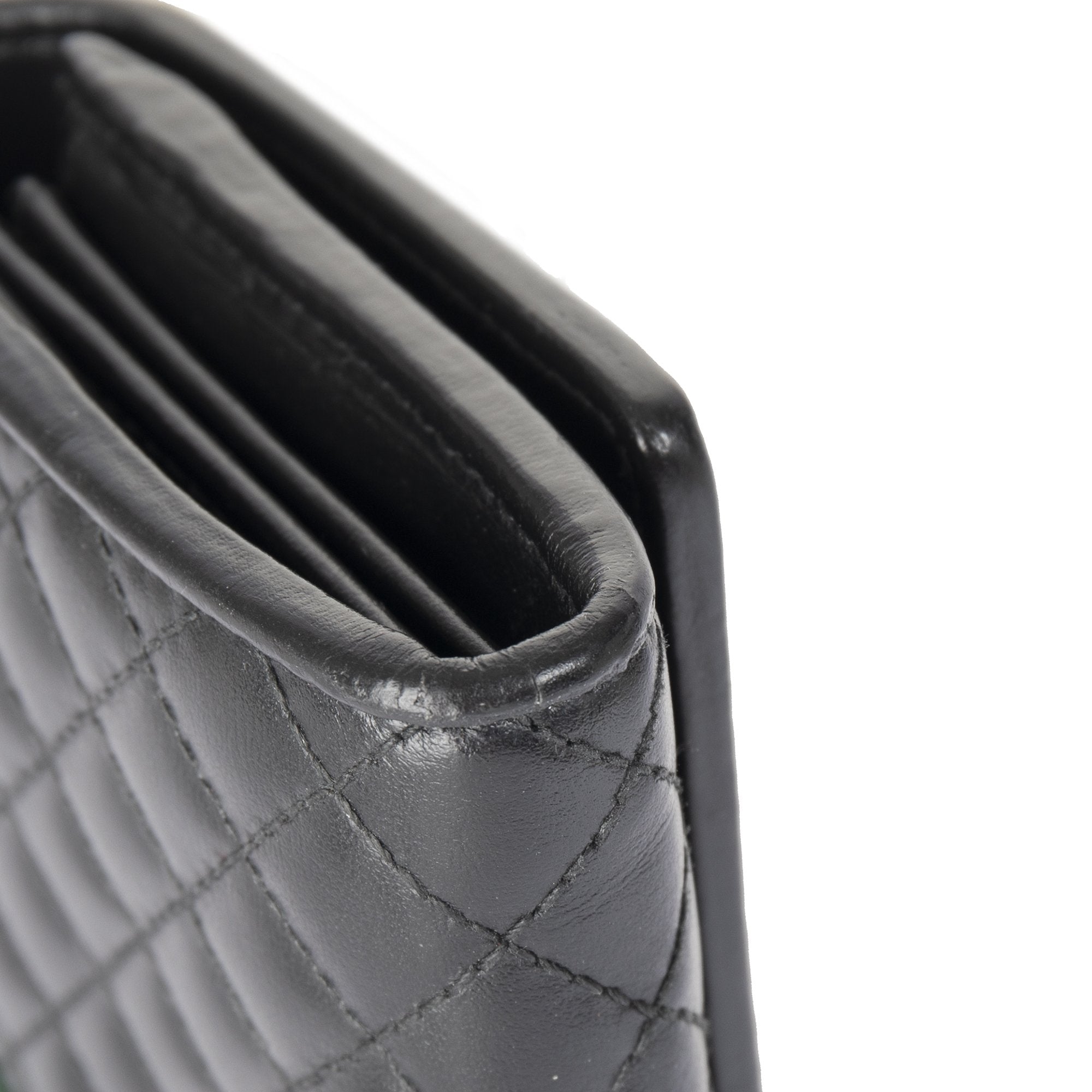 Gucci GG Marmont Quilted Leather Web Continental Wallet