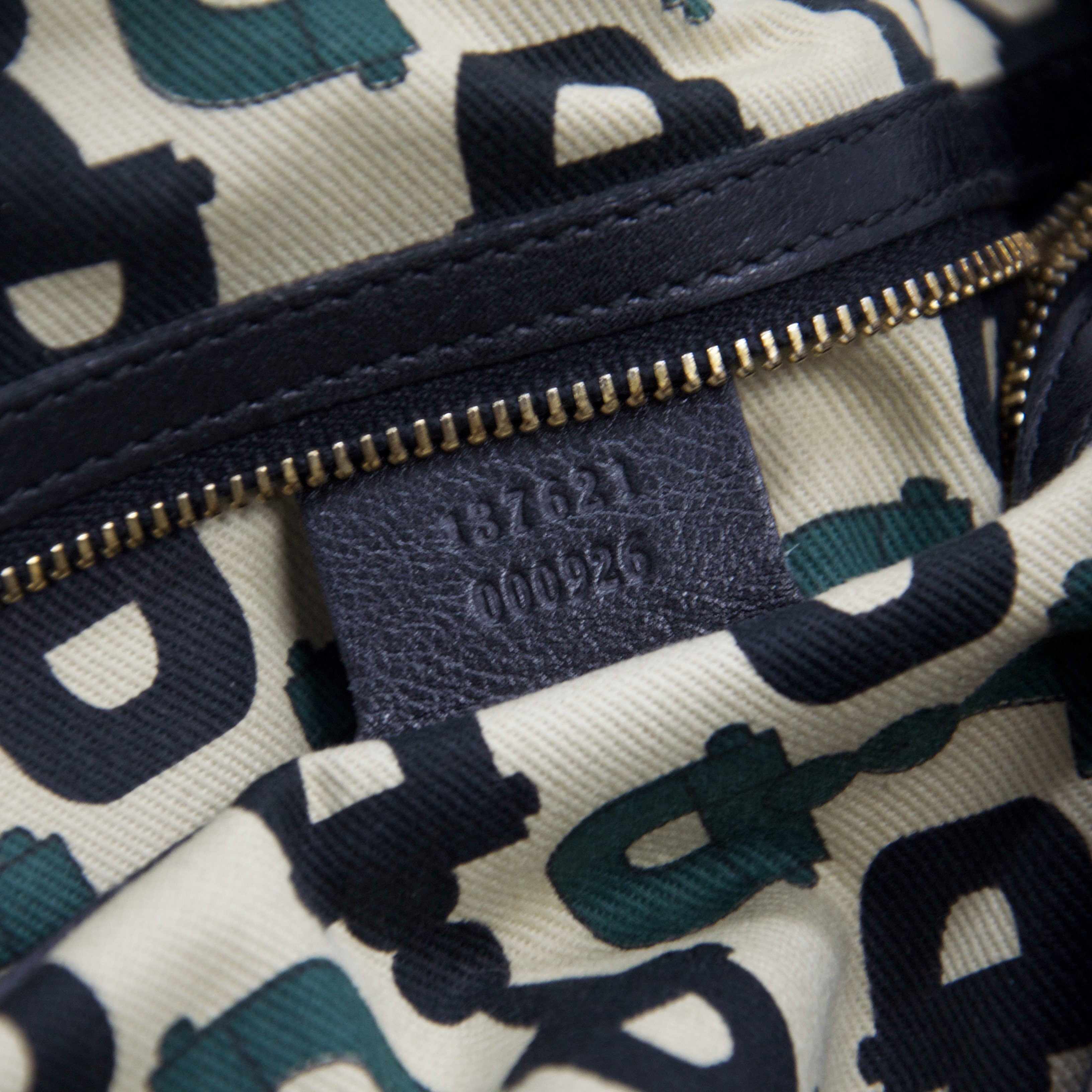 Gucci GG Medium Leather Pelham Tote