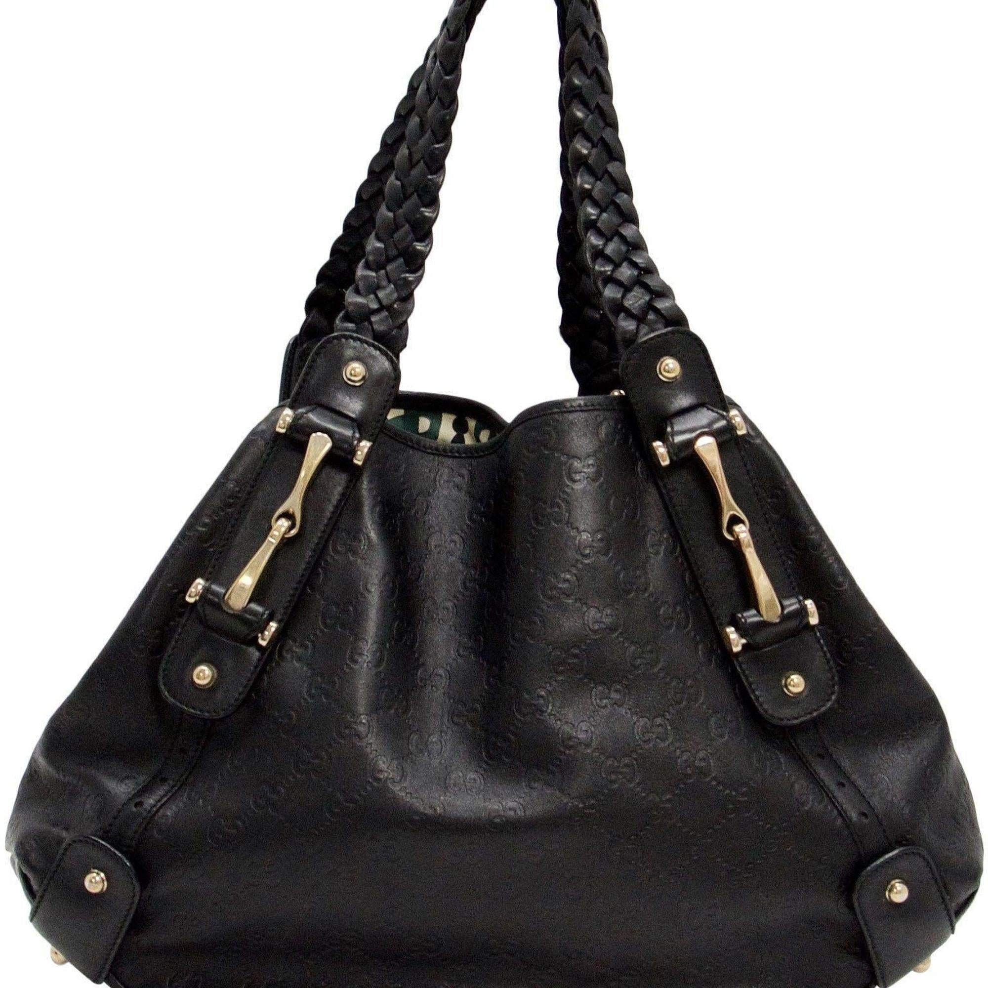 Gucci GG Medium Leather Pelham Tote