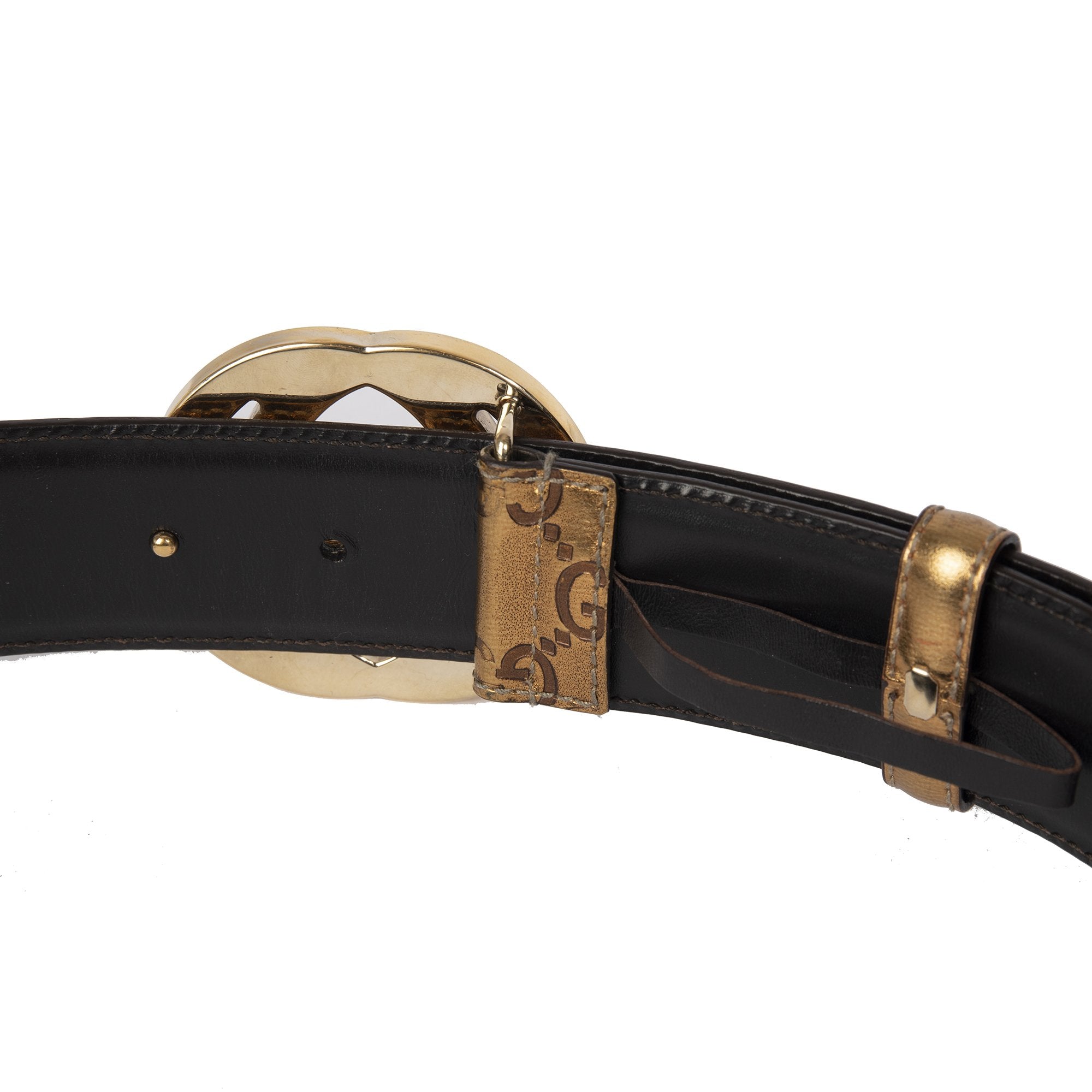 Gucci GG Signature Leather Belt