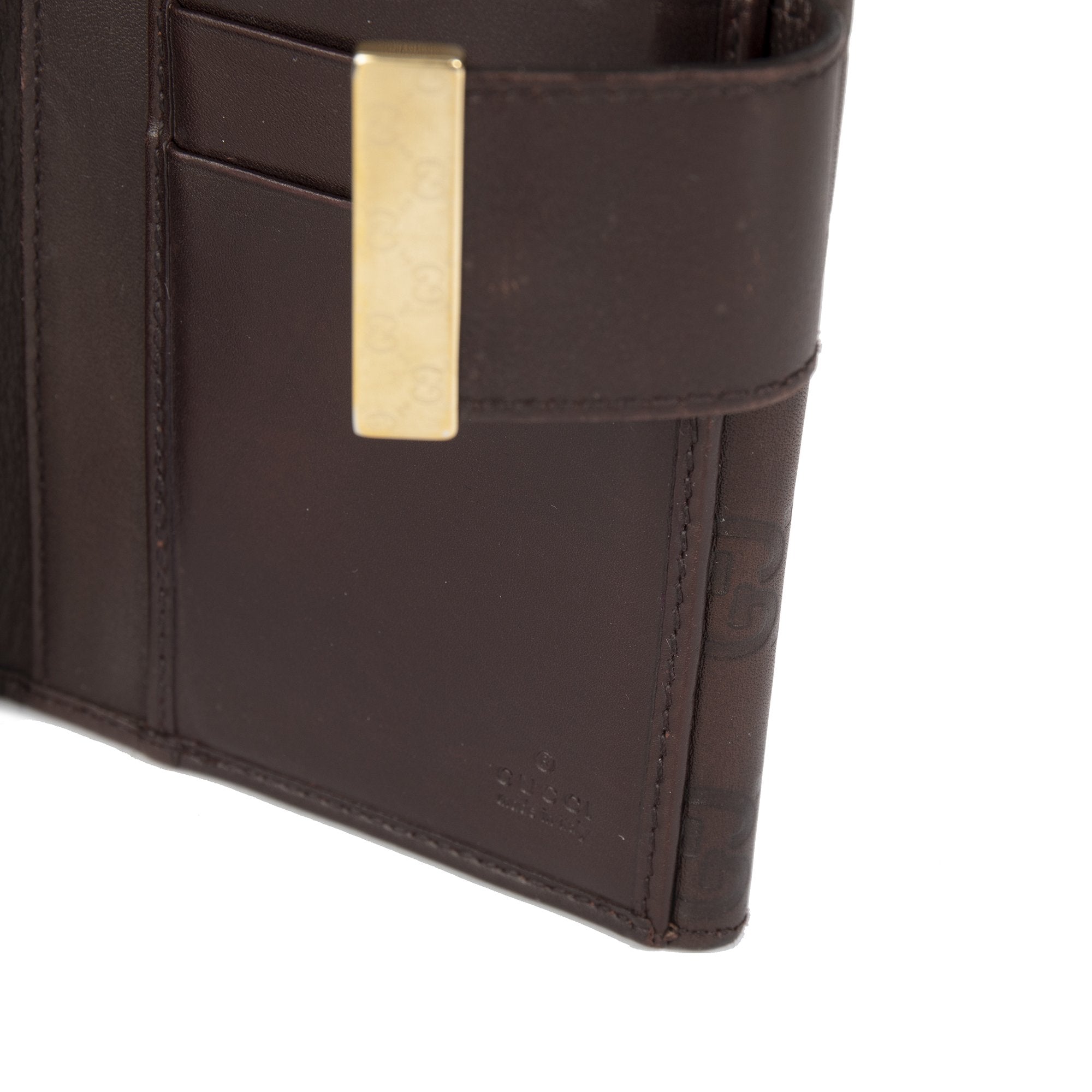 Gucci GG Signature Leather Continental Wallet w/ Box