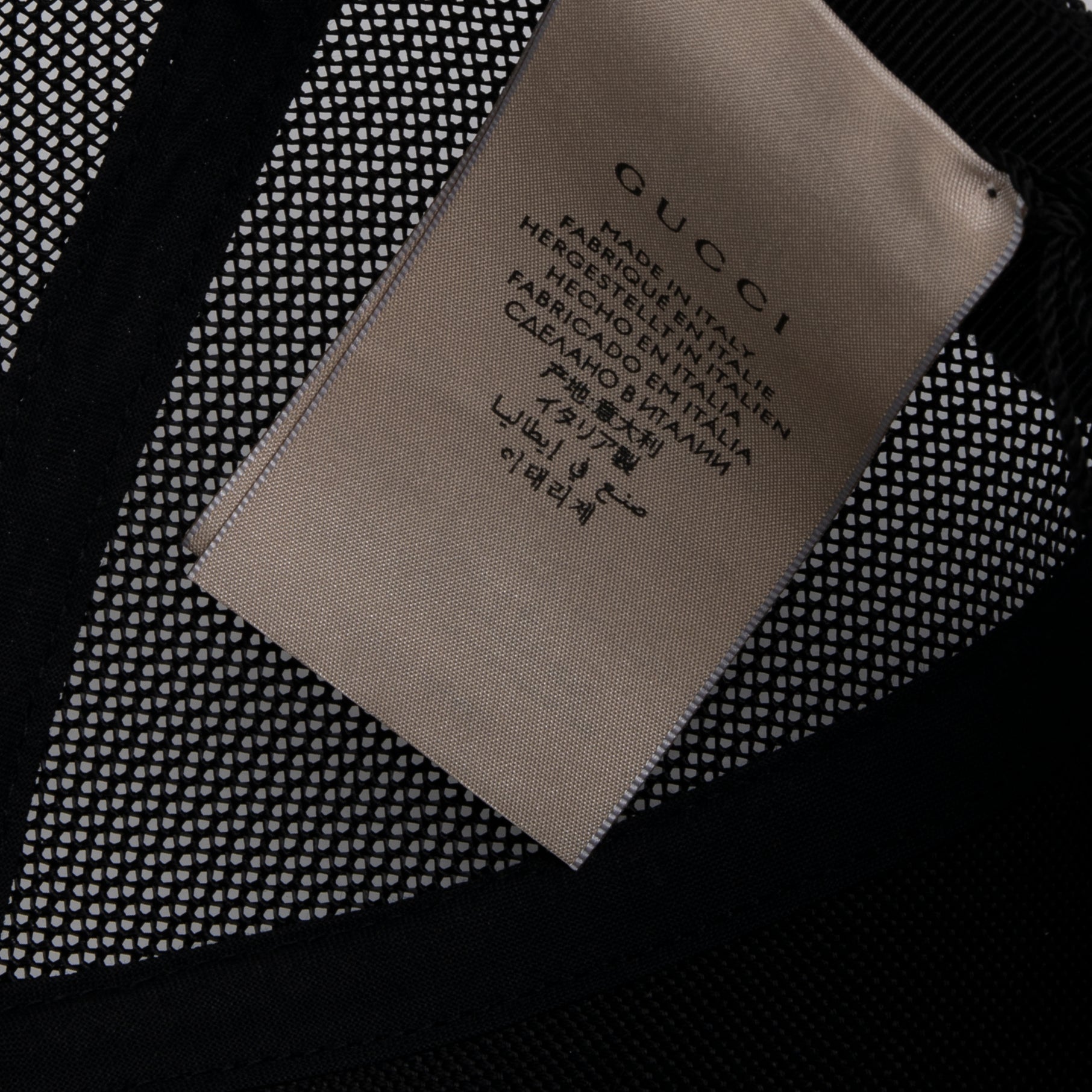 Gucci GG Supreme Bee Print Baseball Hat