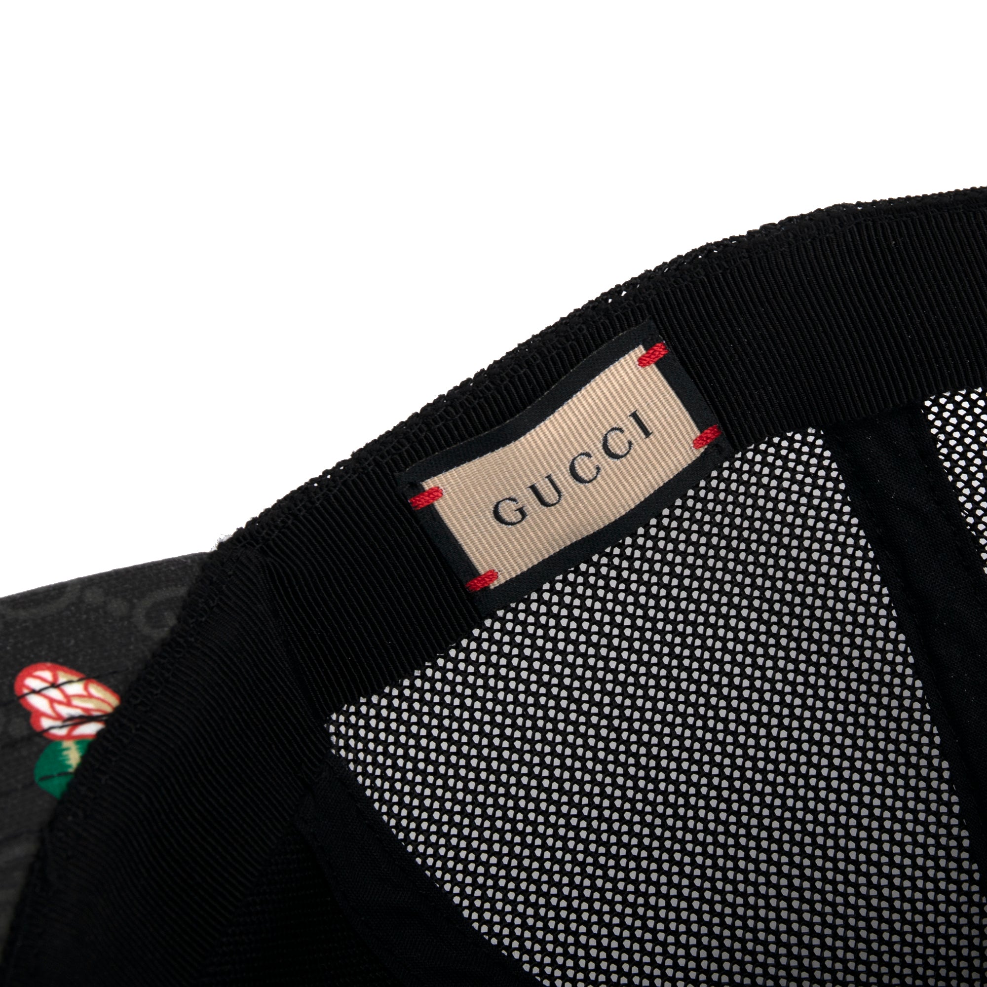 Gucci GG Supreme Bee Print Baseball Hat