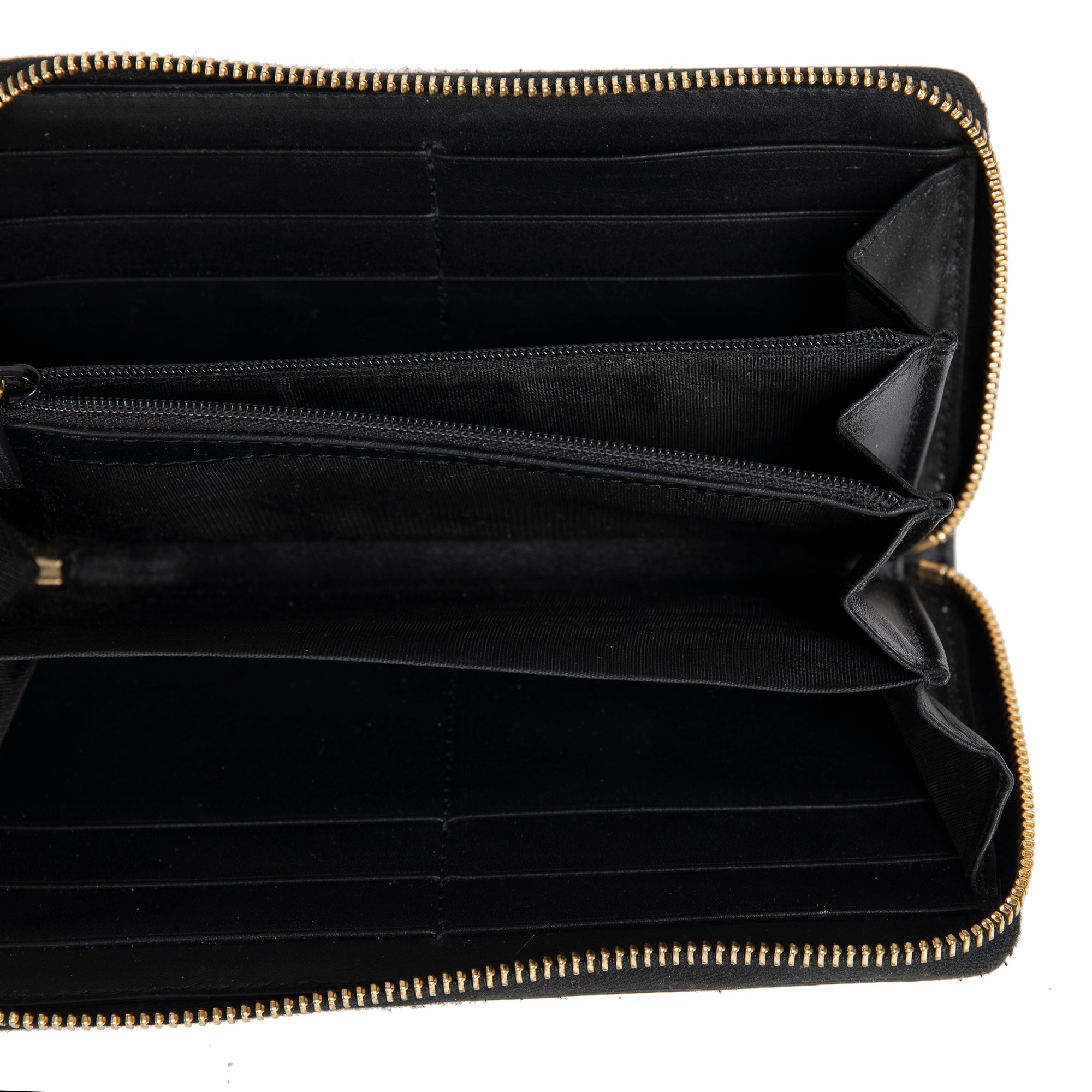 Gucci GG Supreme Bees Zip Around Wallet w/ Box