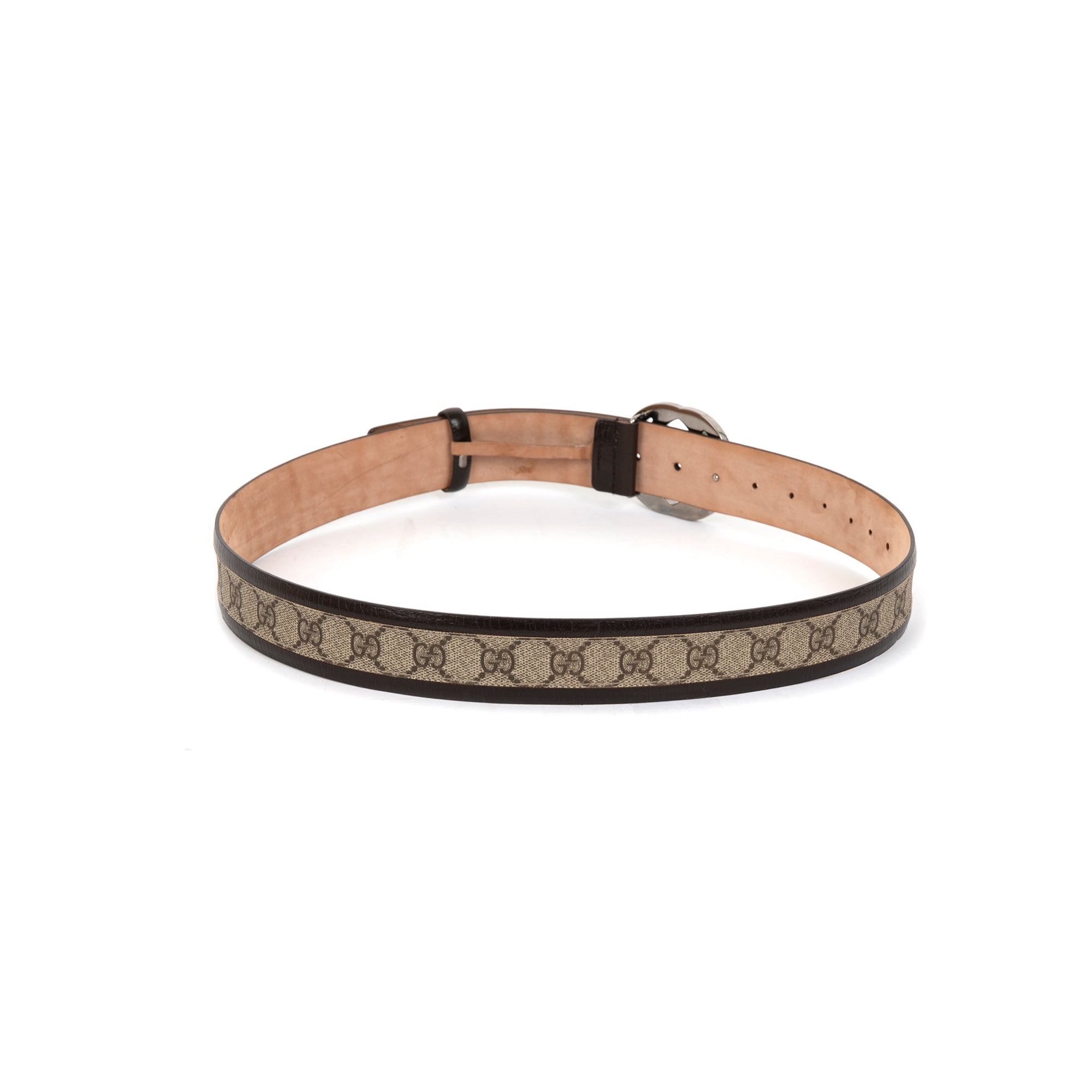 Gucci GG Supreme Belt with Double G Buckle