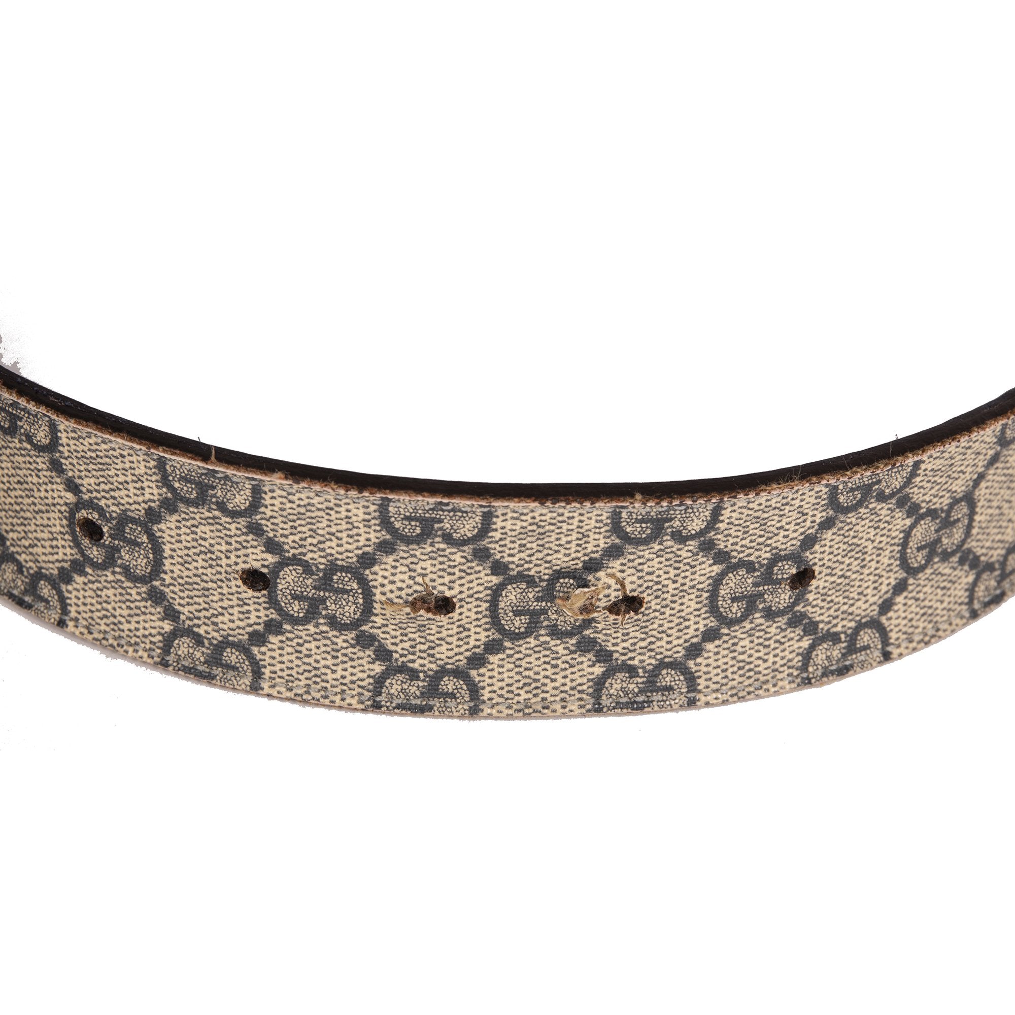 Gucci GG Supreme Belt with G Buckle