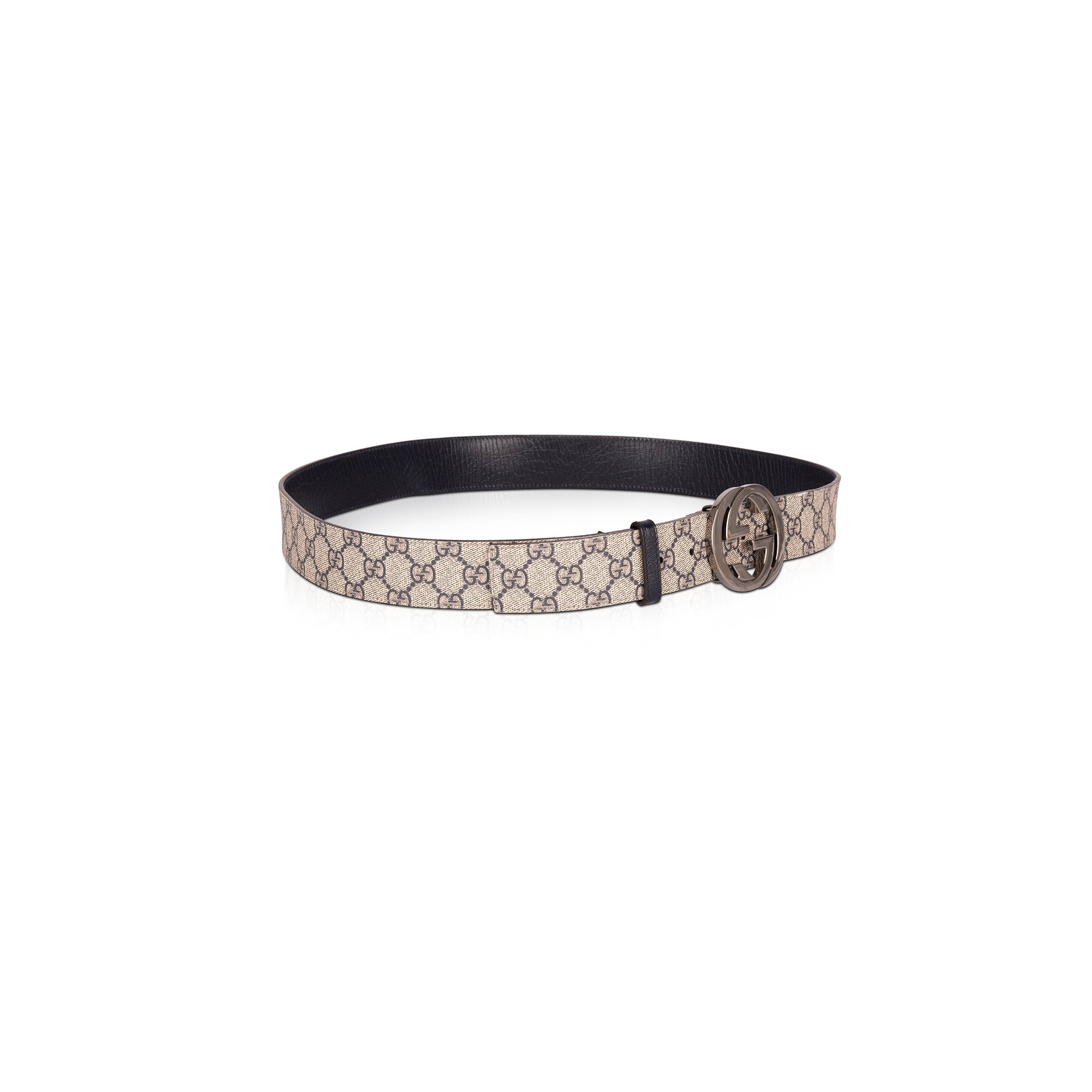 Gucci GG Supreme Belt with G Buckle