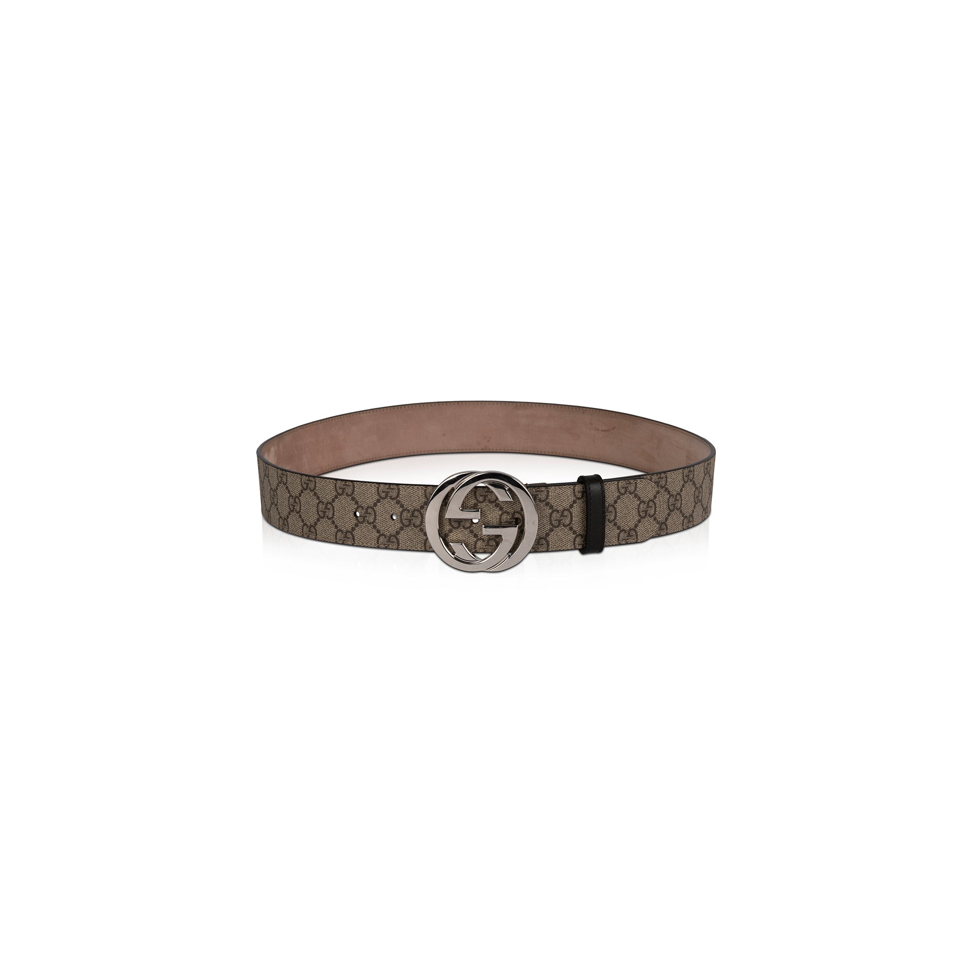 Gucci GG Supreme Belt with GG Buckle