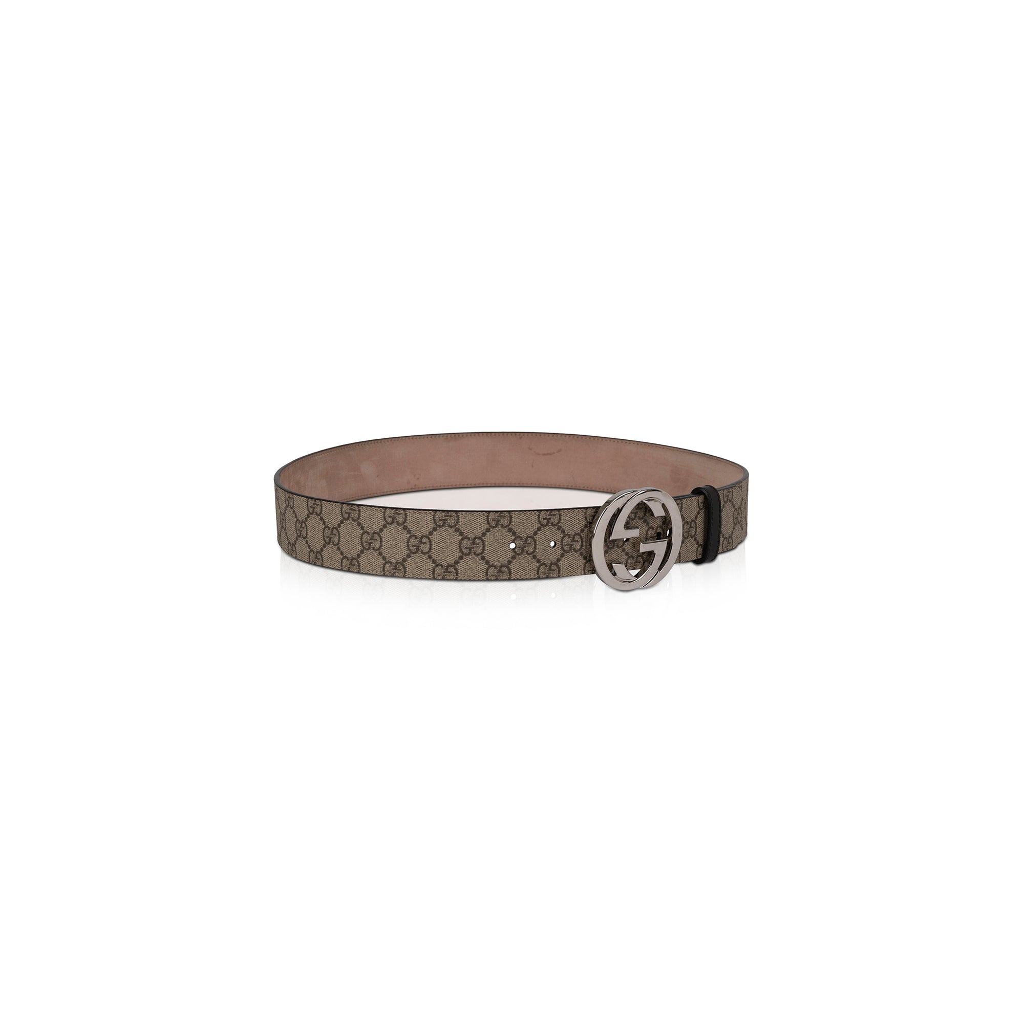 Gucci GG Supreme Belt with GG Buckle