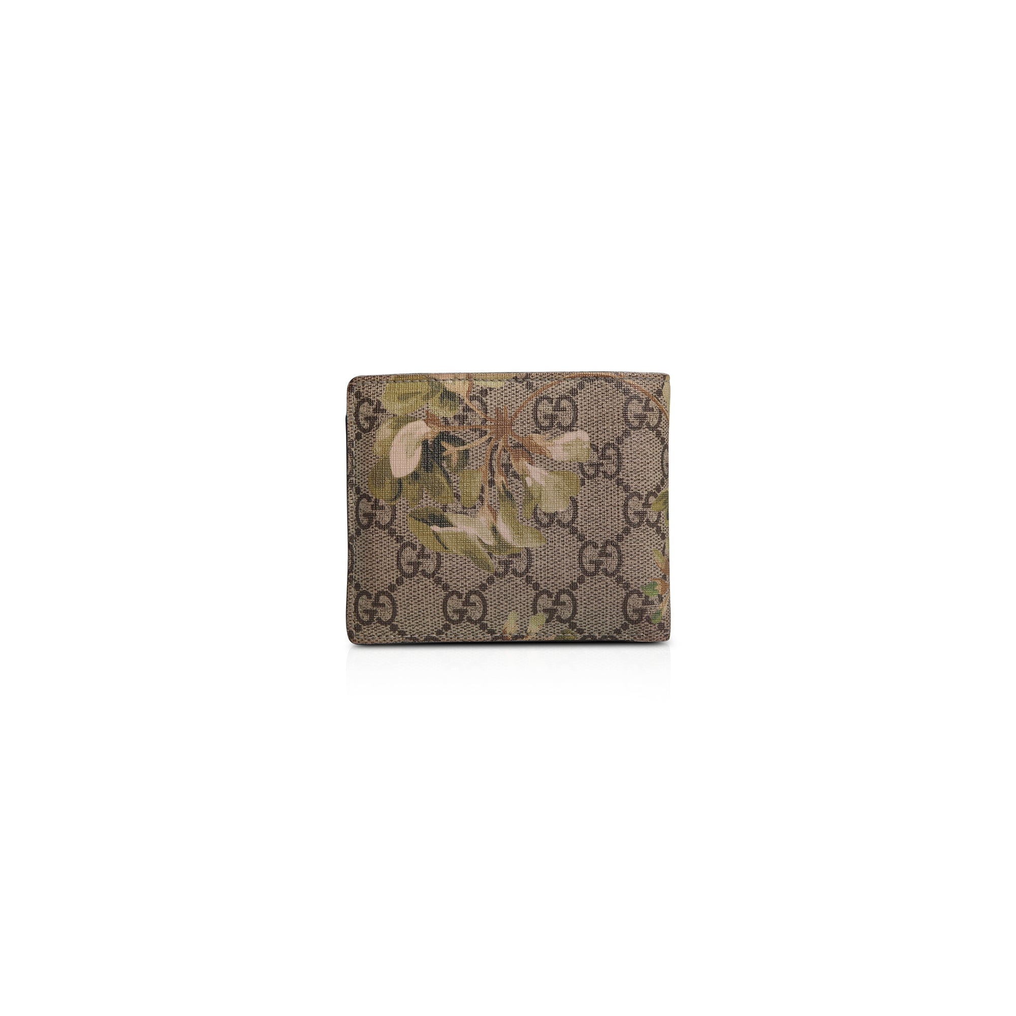 Gucci GG Supreme Blooms Bifold Wallet