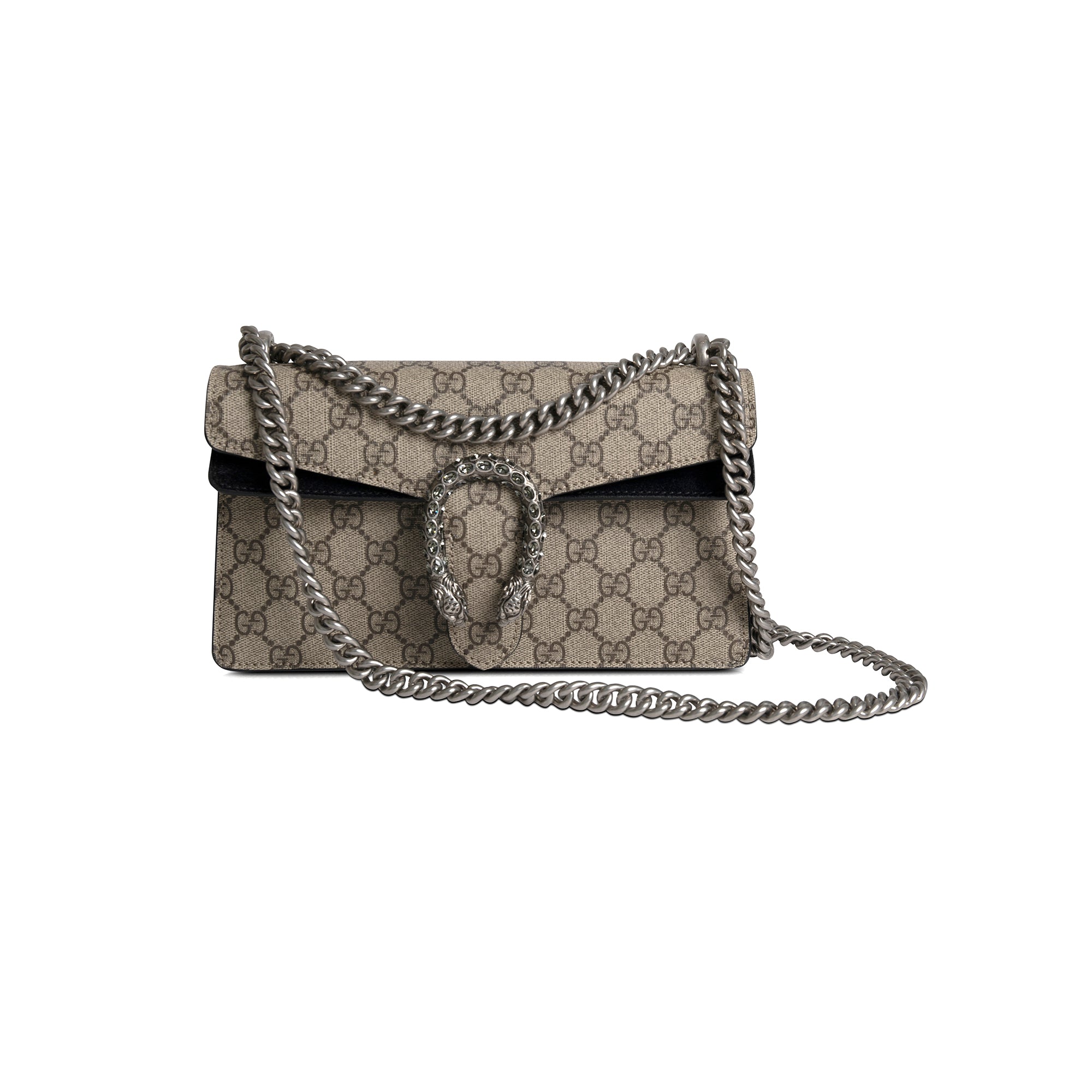 Gucci GG Supreme Dionysus Small Shoulder Bag w/ Box