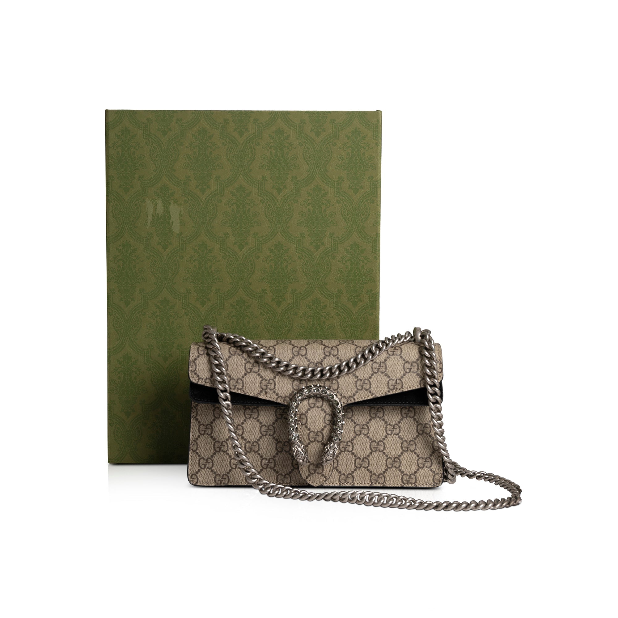 Gucci GG Supreme Dionysus Small Shoulder Bag w/ Box